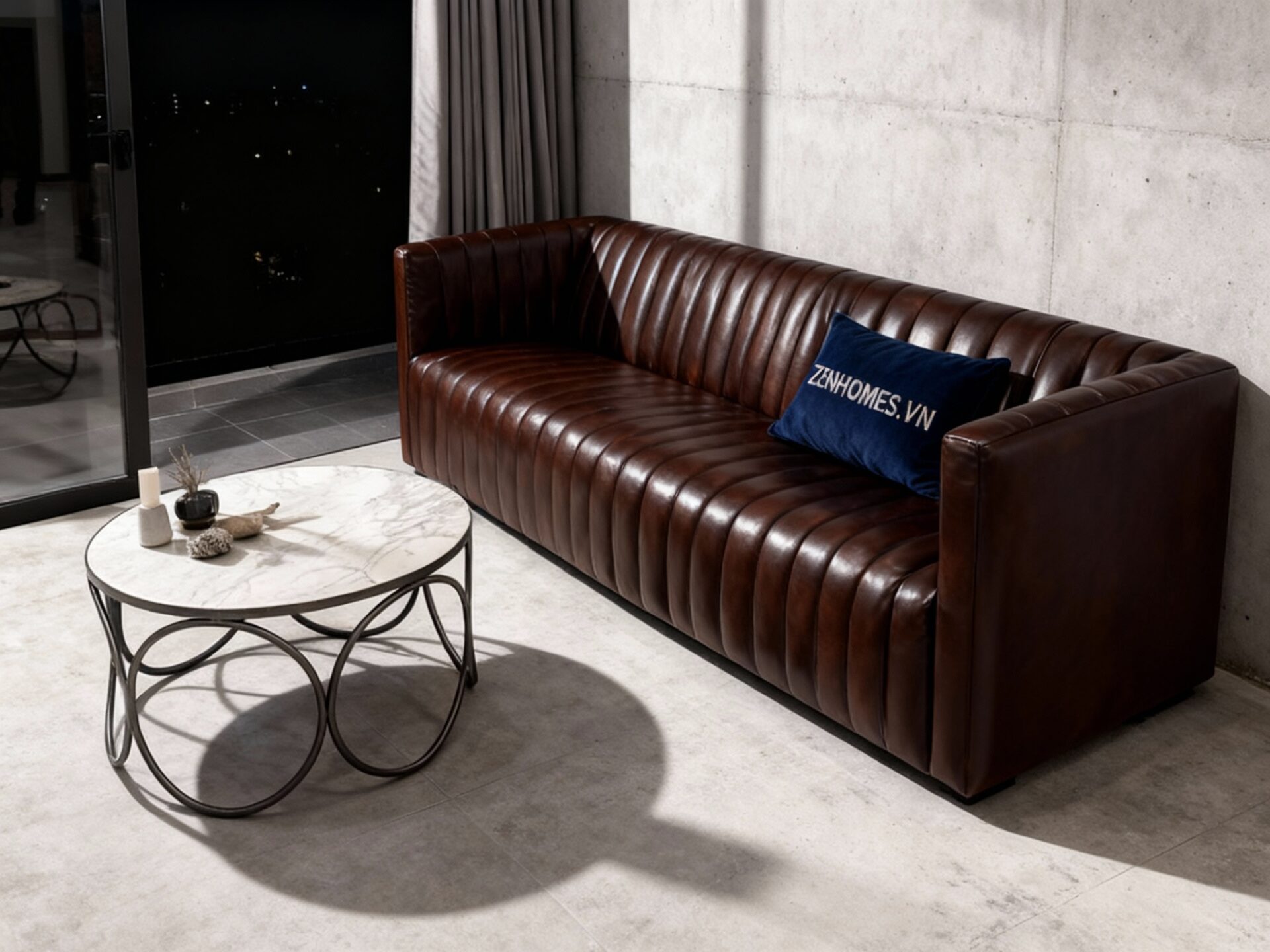 Sofa da bò thật Oanhs