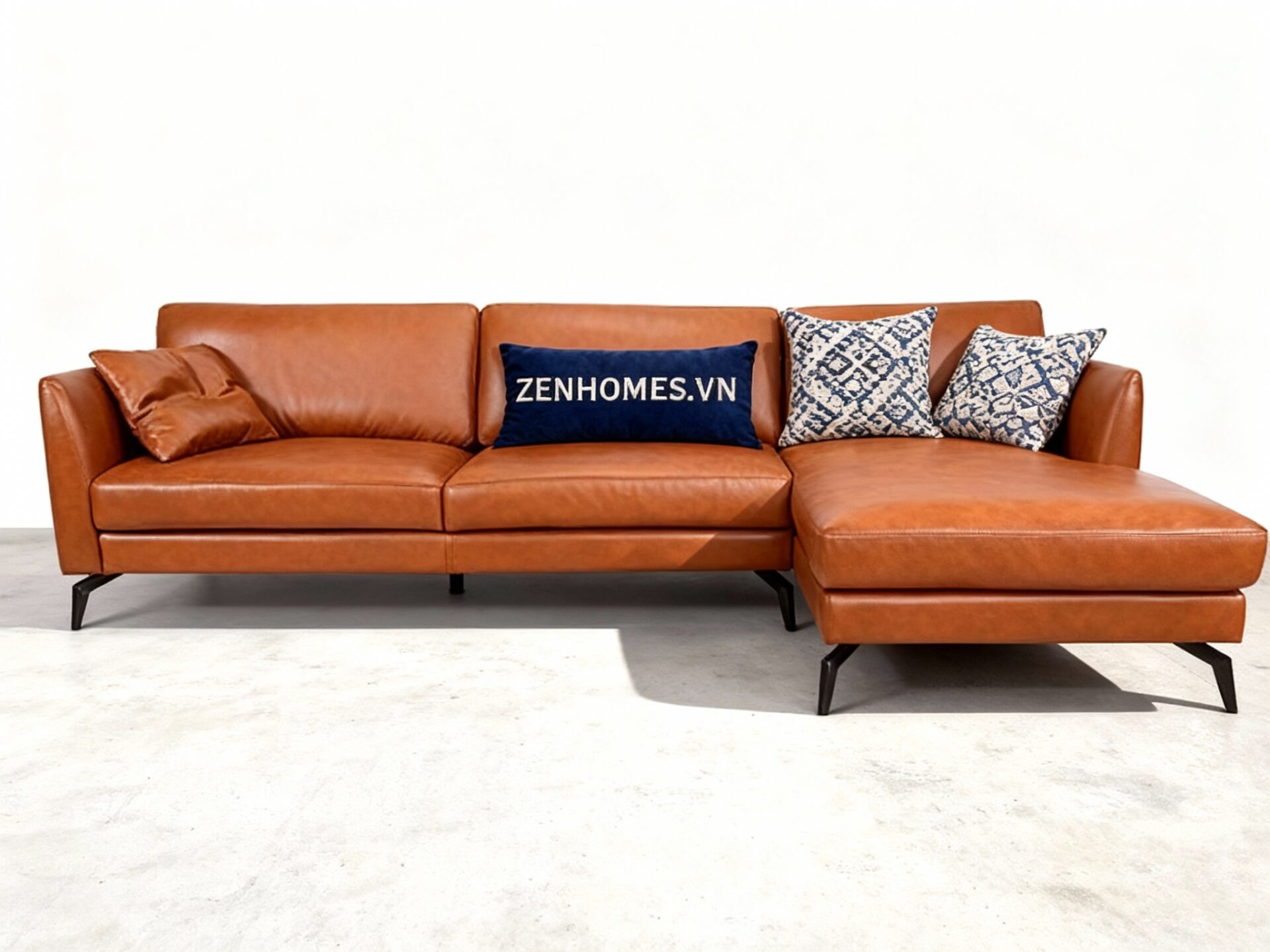 Ghế sofa da bò ý