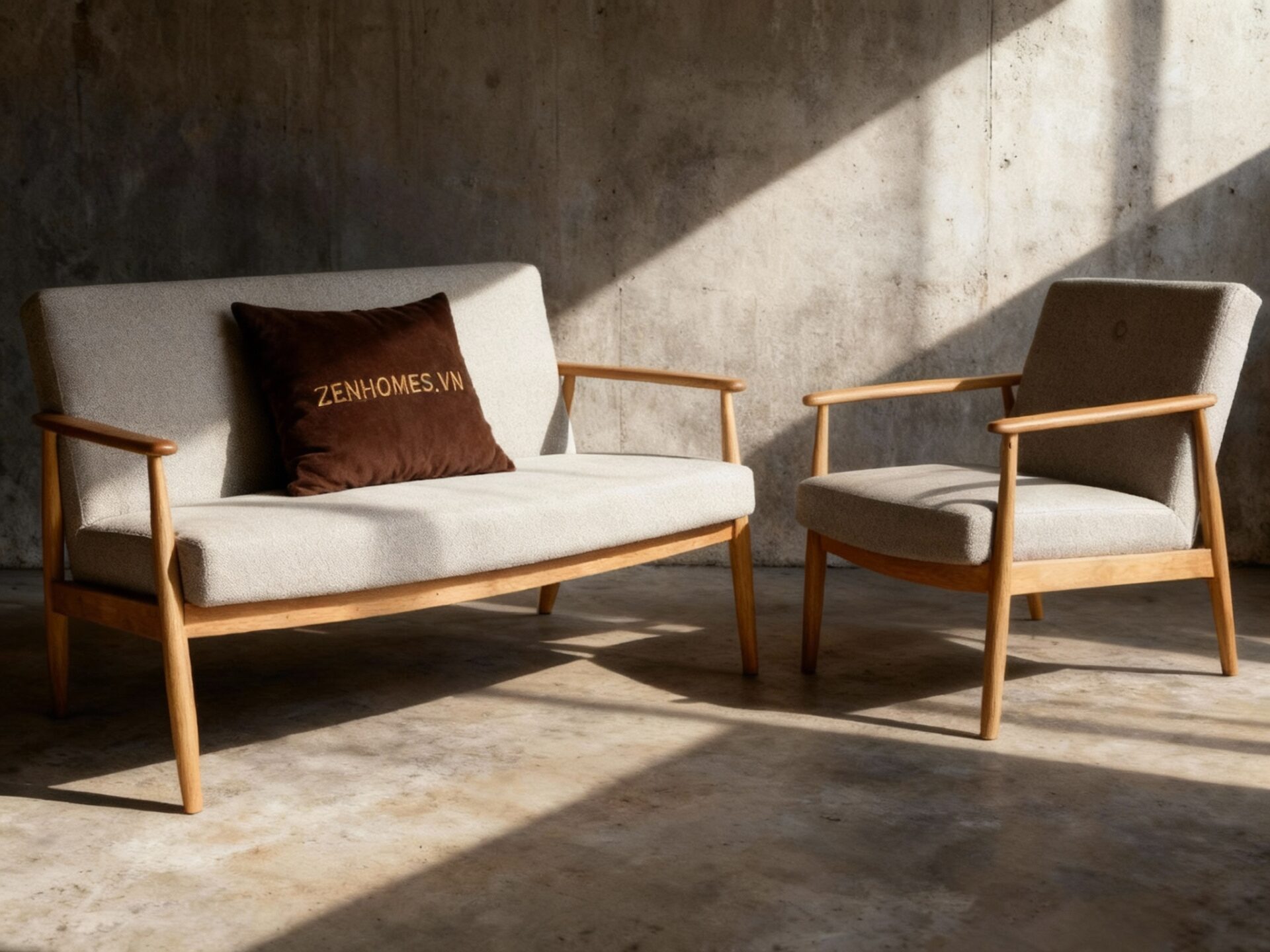 Sofa chân cao Valther