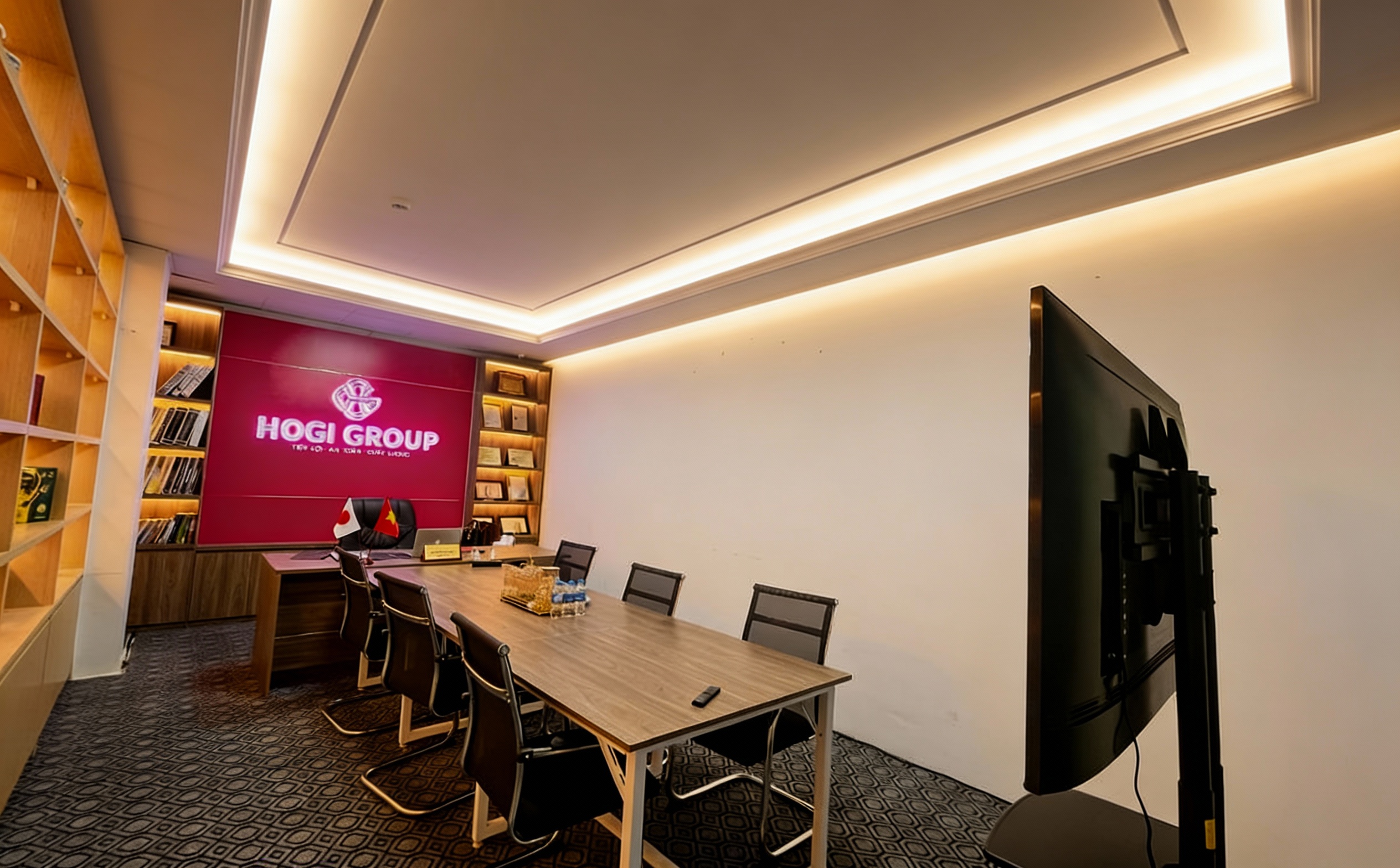 Thi công shop bán hàng thực phẩm Hogi Thủ Đức