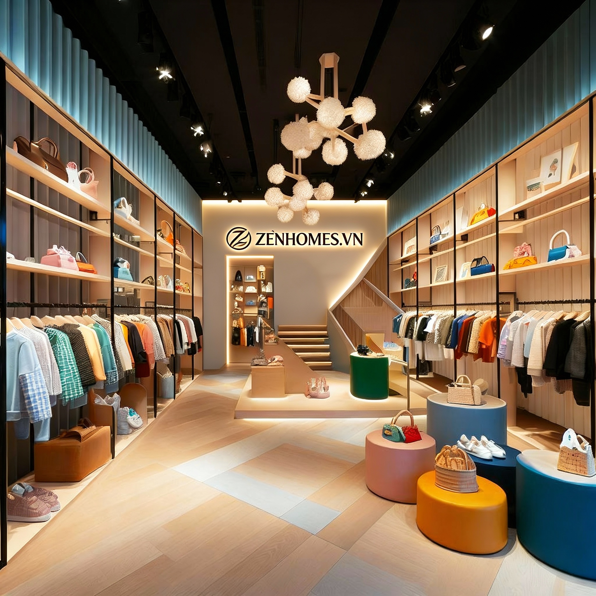 Thiết kế thi công showroom thời trang