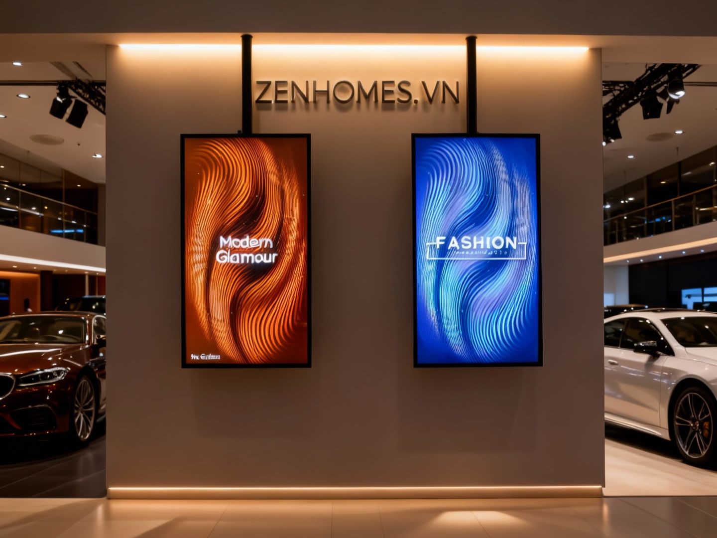 Thi công nội thất showroom