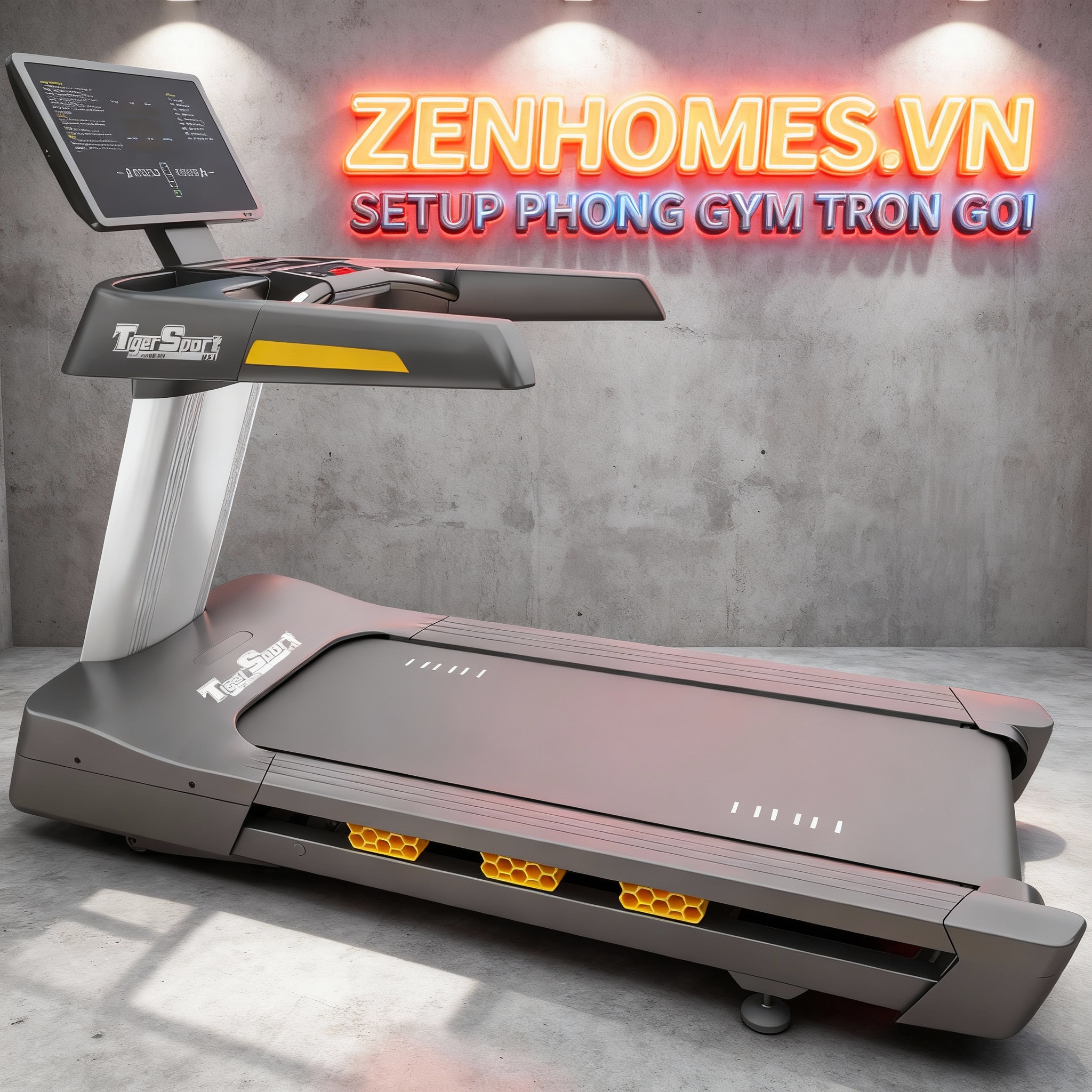 setup phòng gym 1 tỷ