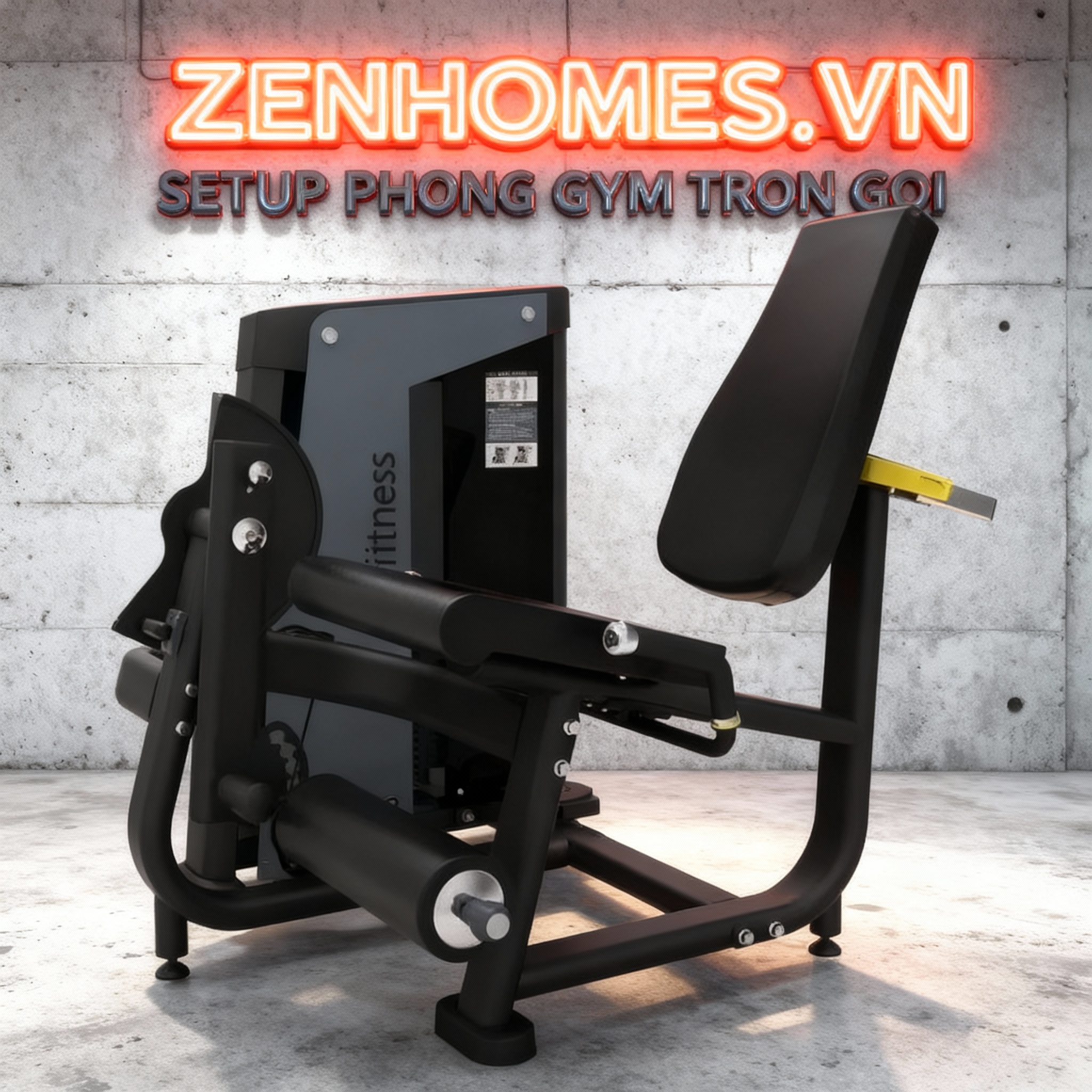 Setup phòng gym 1 tỷ-Máy đá đùi Leg Extension