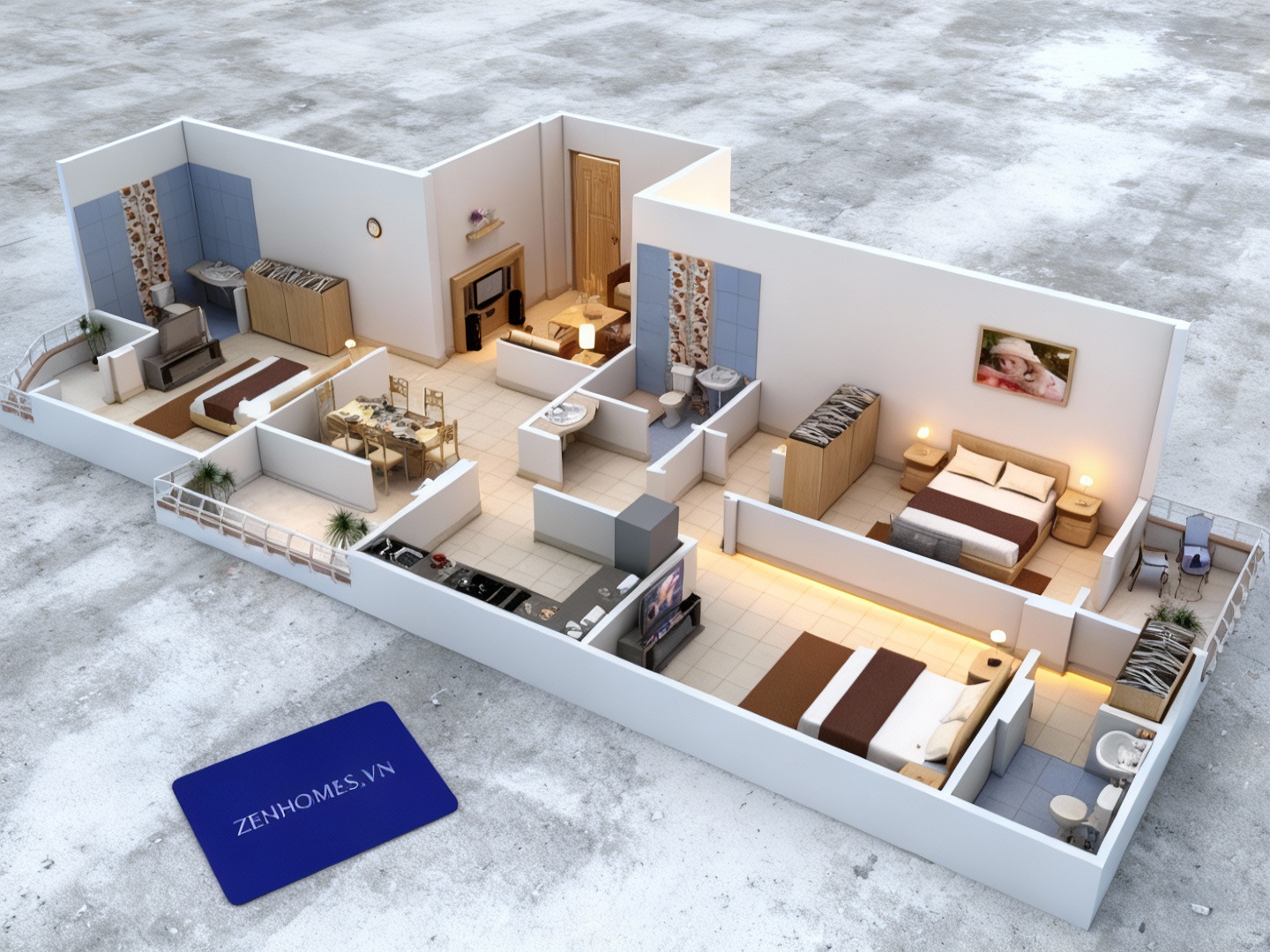 thiết kế thi công nội thất chung cư