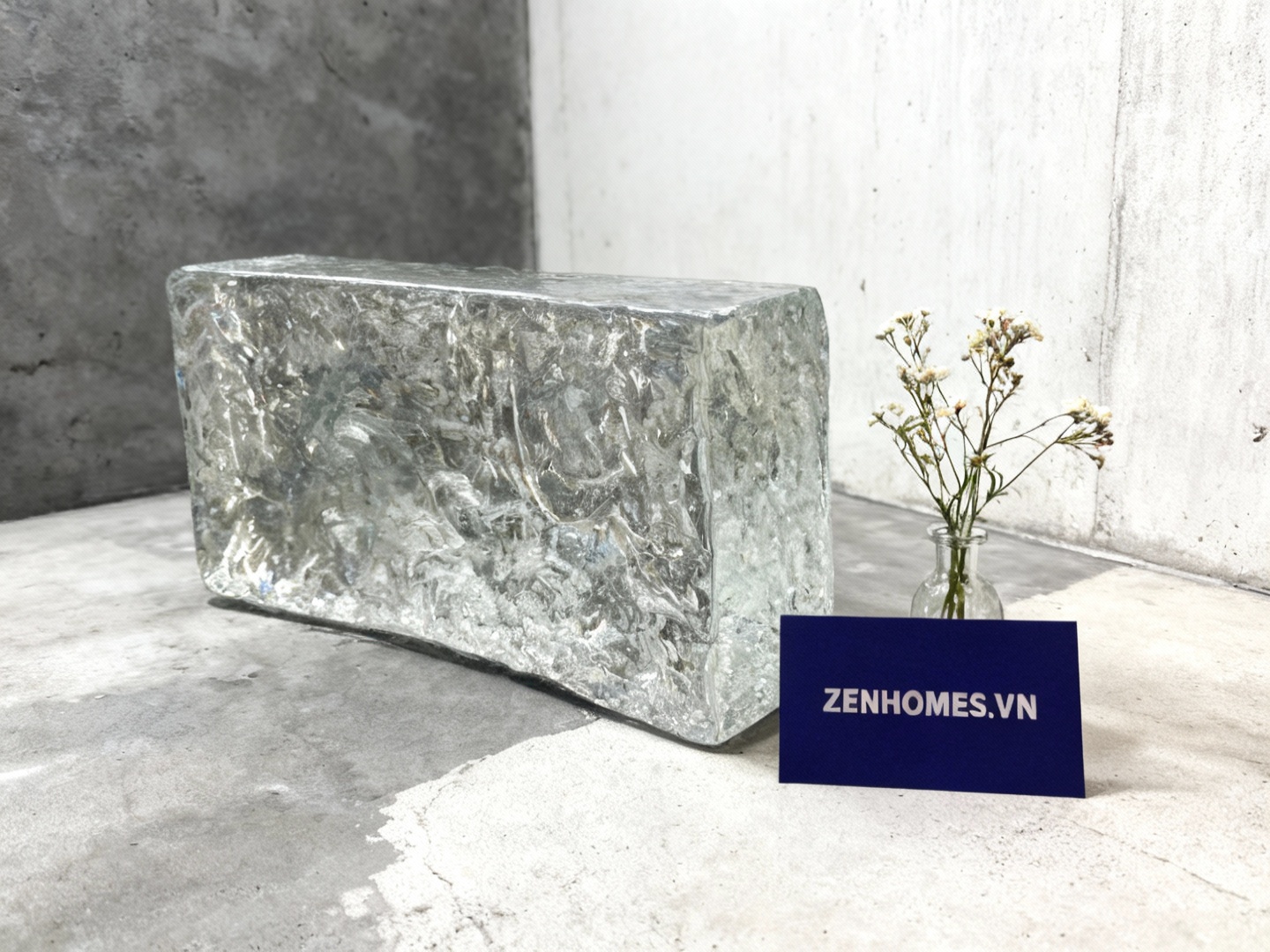 Tường gạch kính - Zenhomes