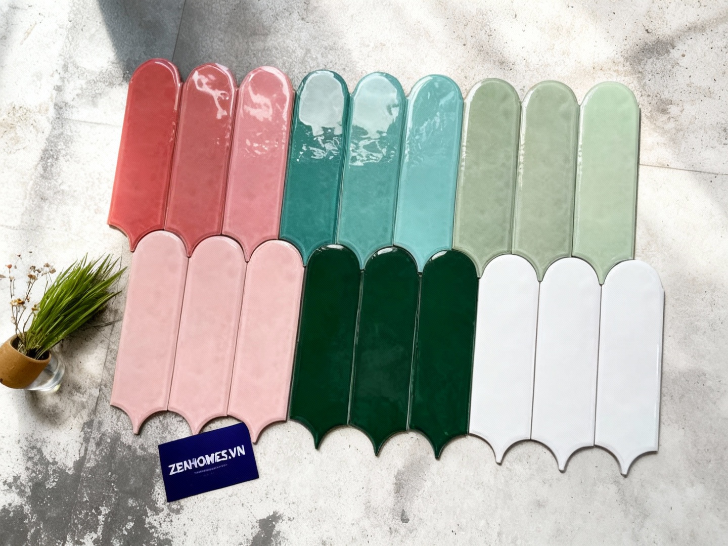 Trang trí nội thất chung cư với Gạch thẻ