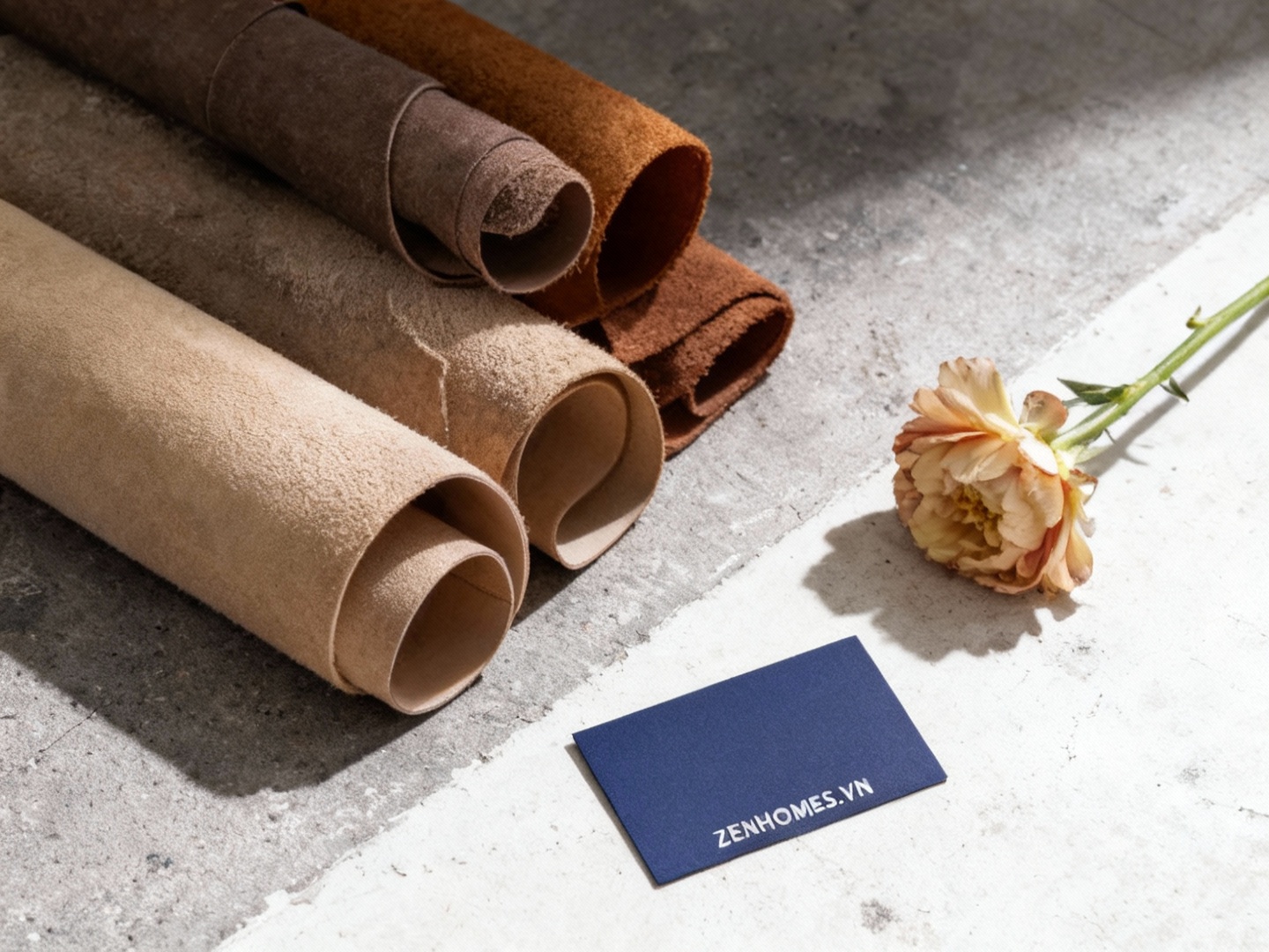 bọc da ghế sofa-Da lộn nhân tạo