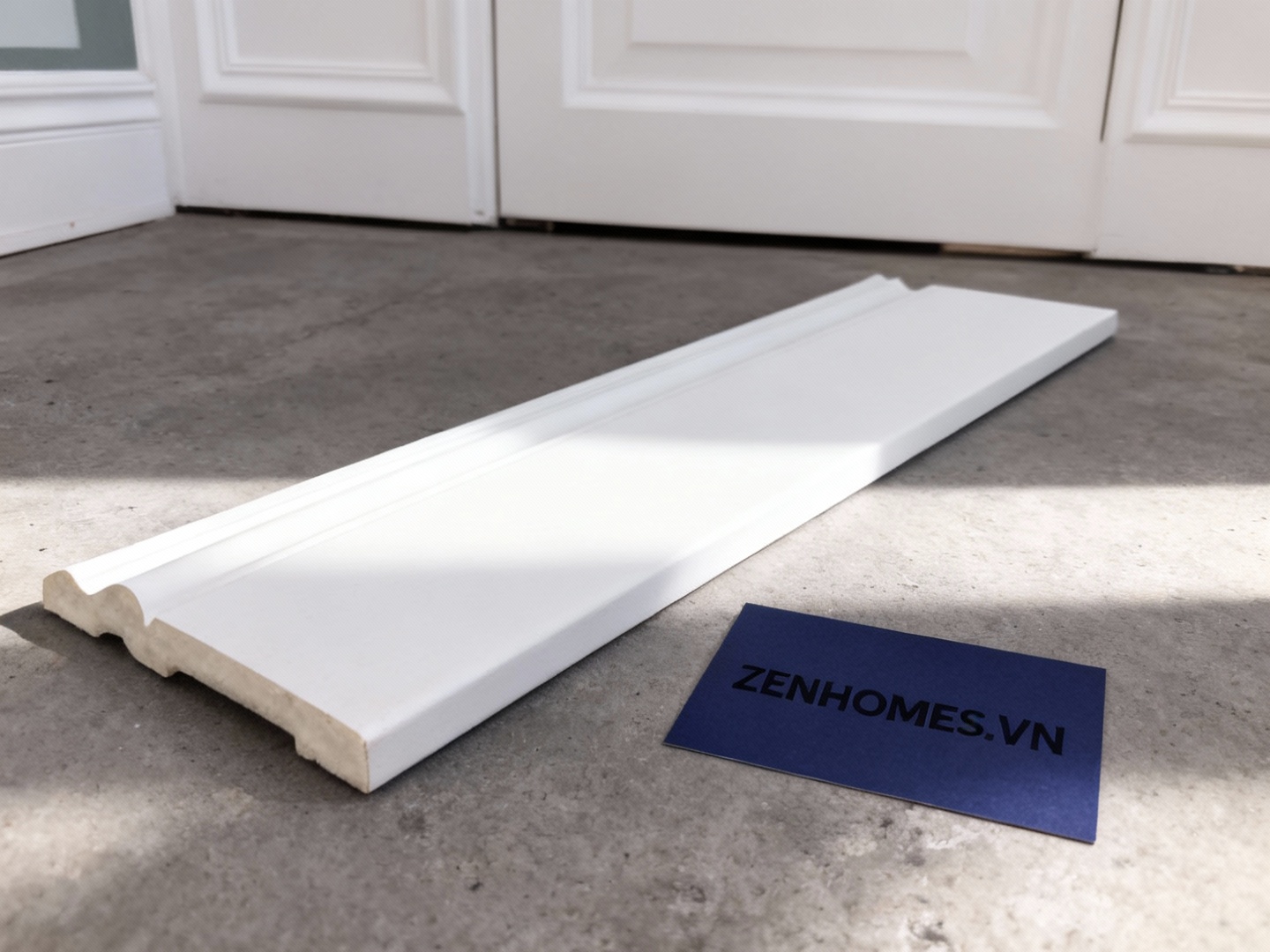 Thi công phào chỉ PU - Phào chân tường PU