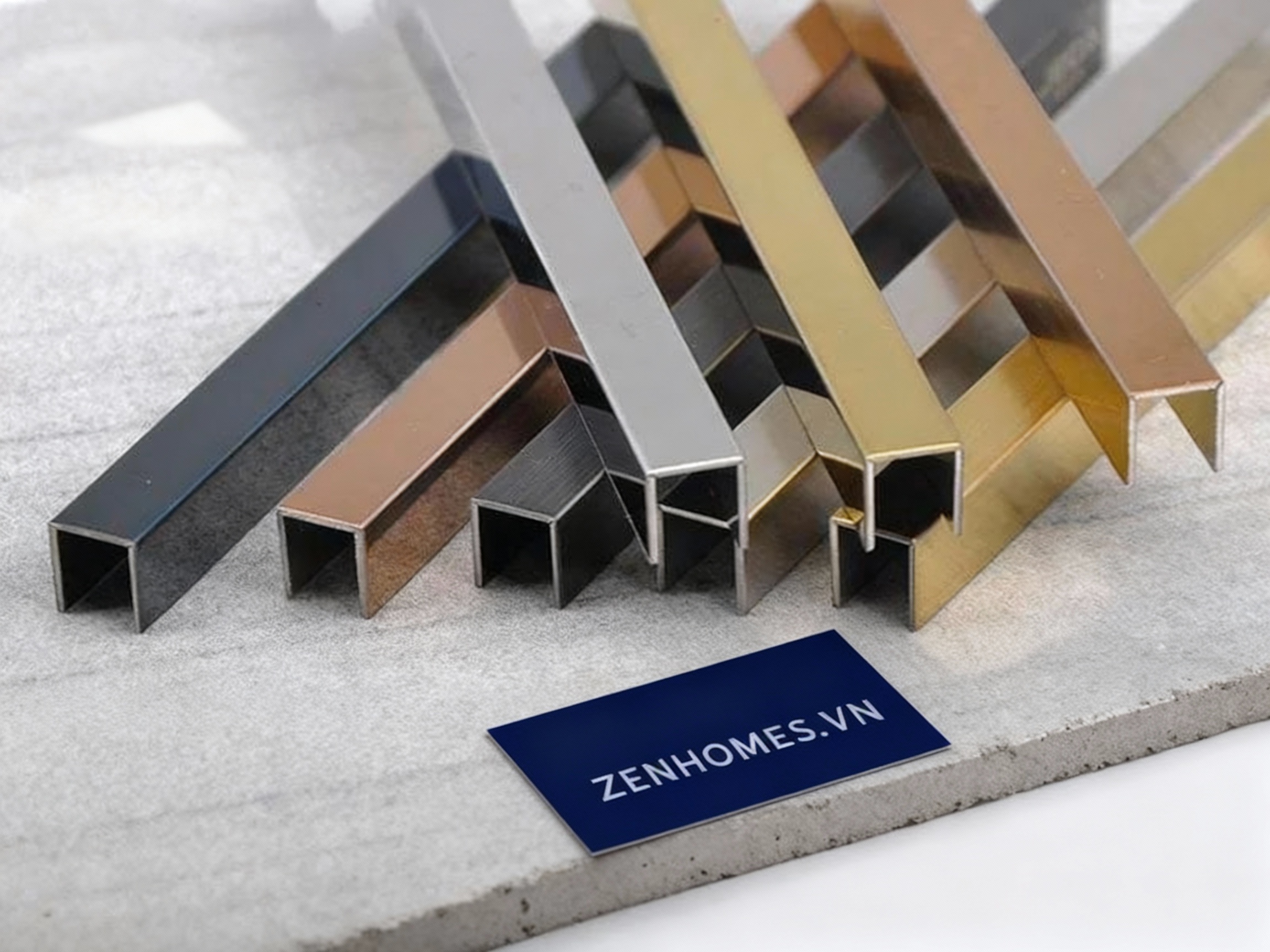 Nẹp u inox 304 10mm