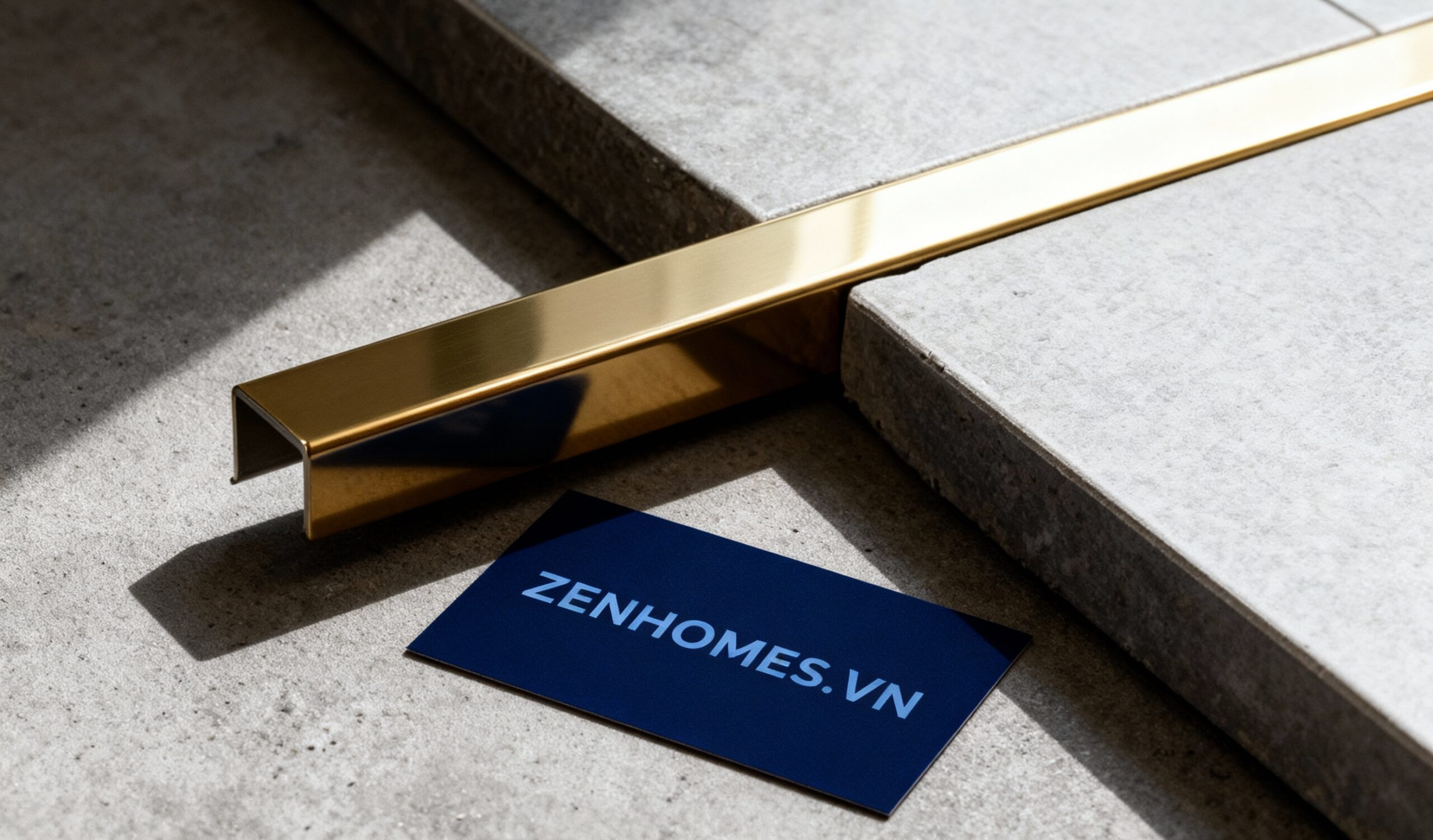 Nẹp u inox 304 mạ vàng gương