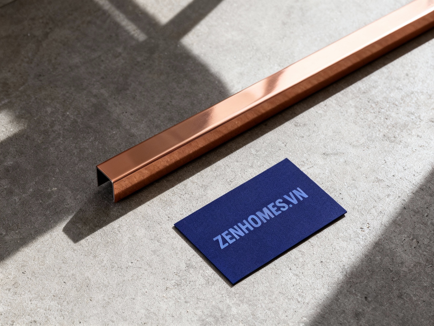 Nẹp u inox 304 hồng vàng (Rose Gold)