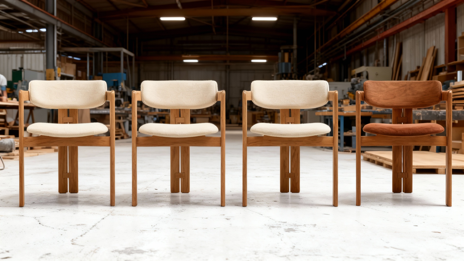 Ghế ăn gỗ sồi GALLOTTI