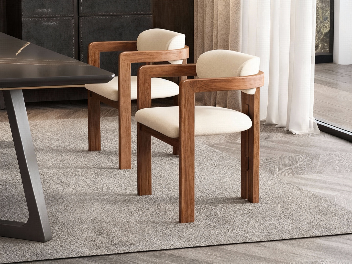 Ghế ăn gỗ sồi GALLOTTI