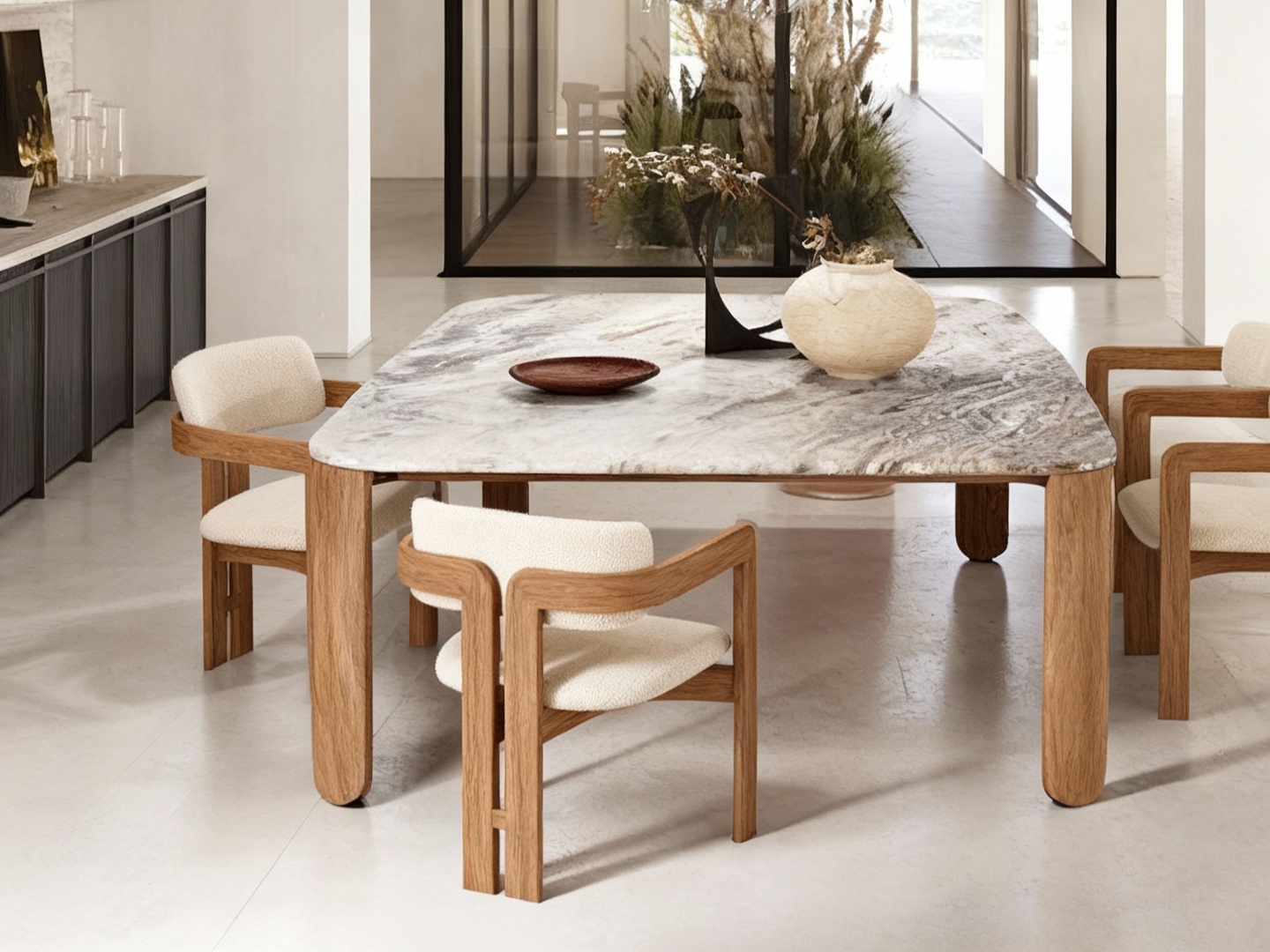Ghế ăn gỗ sồi GALLOTTI