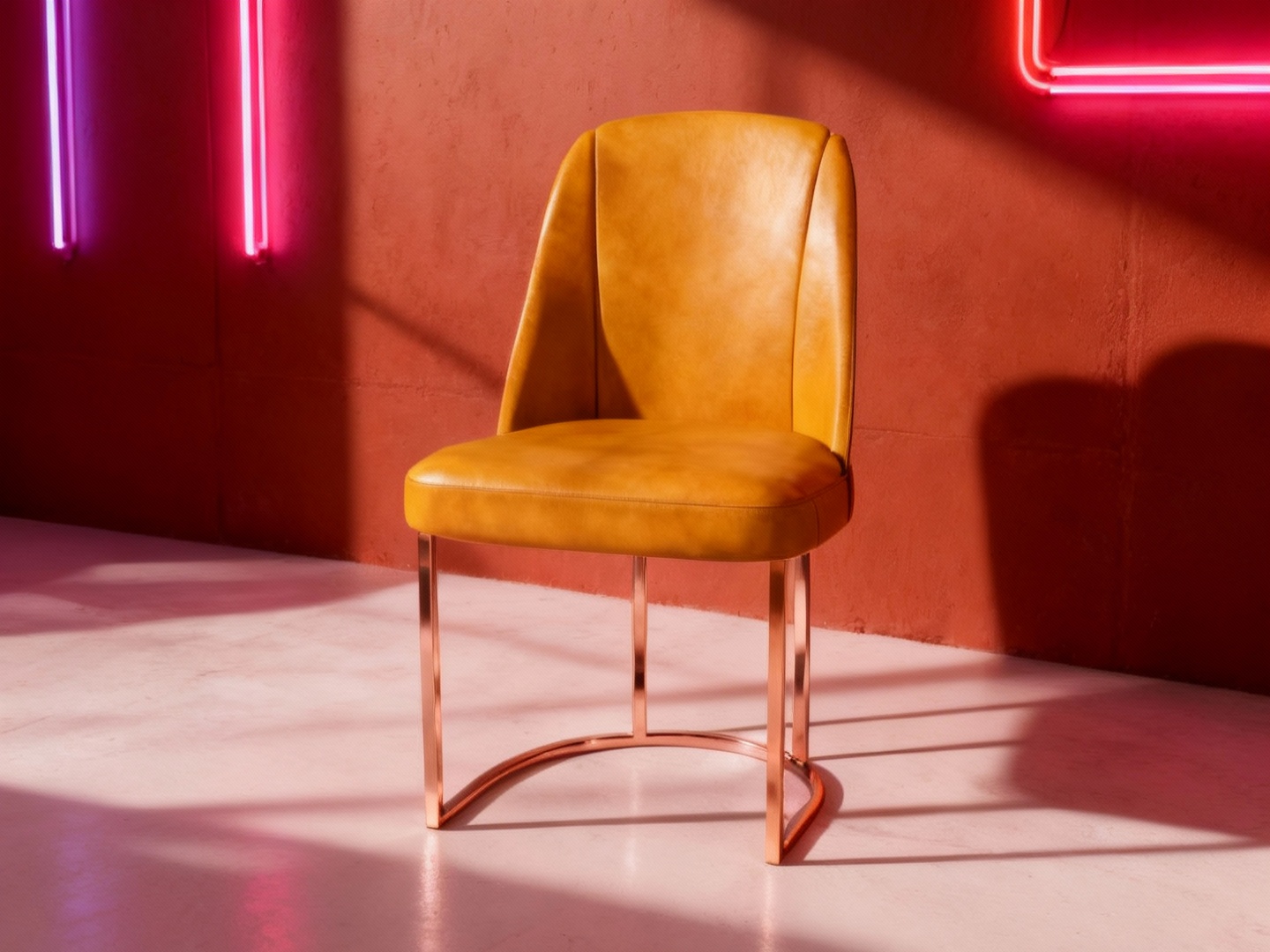 Ghế ăn bọc da Aden