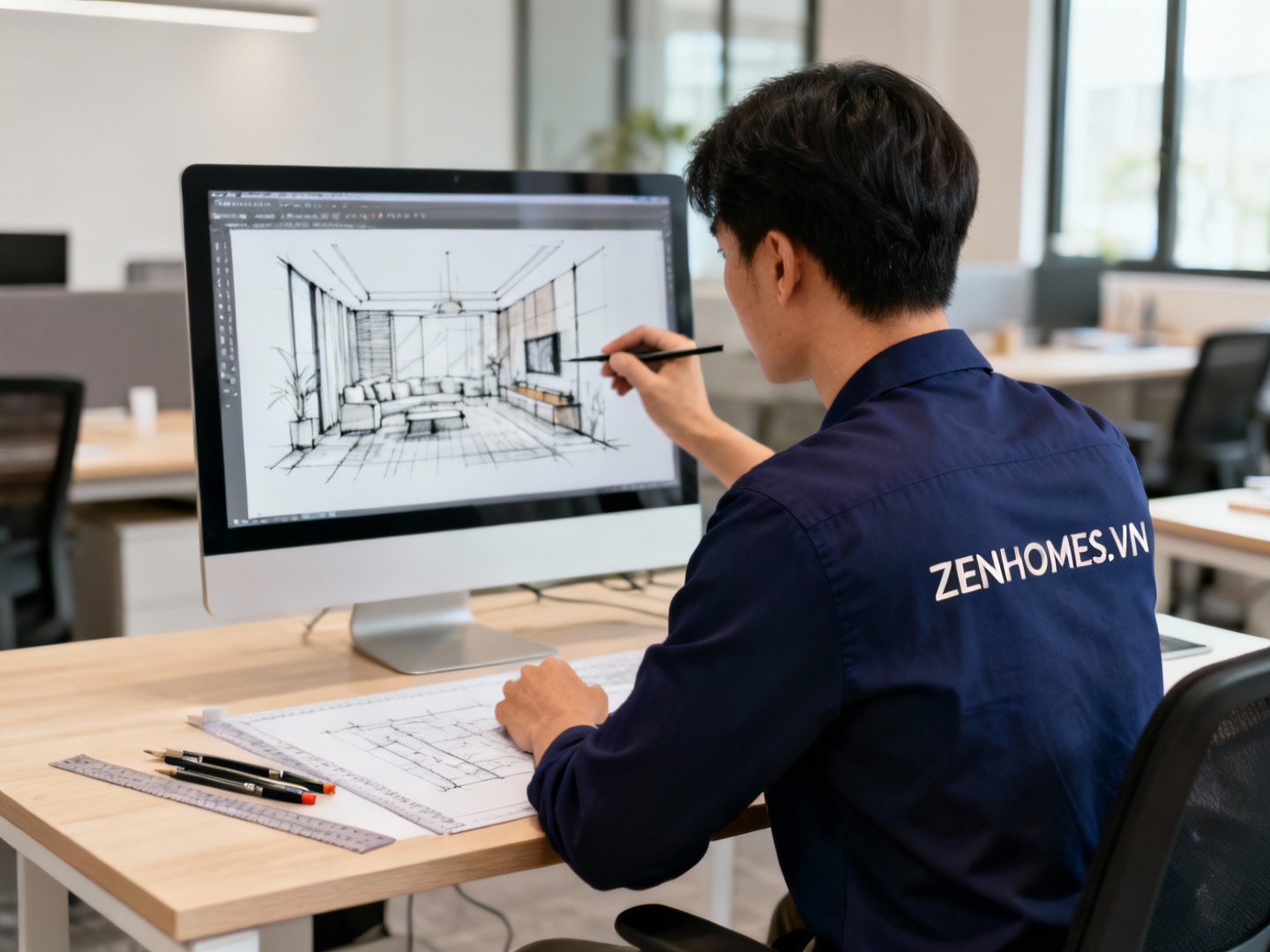 Thiết Kế Thi Công Nội Thất Trọn Gói Chuyên Nghiệp Tại Zen Homes - Zenhomes