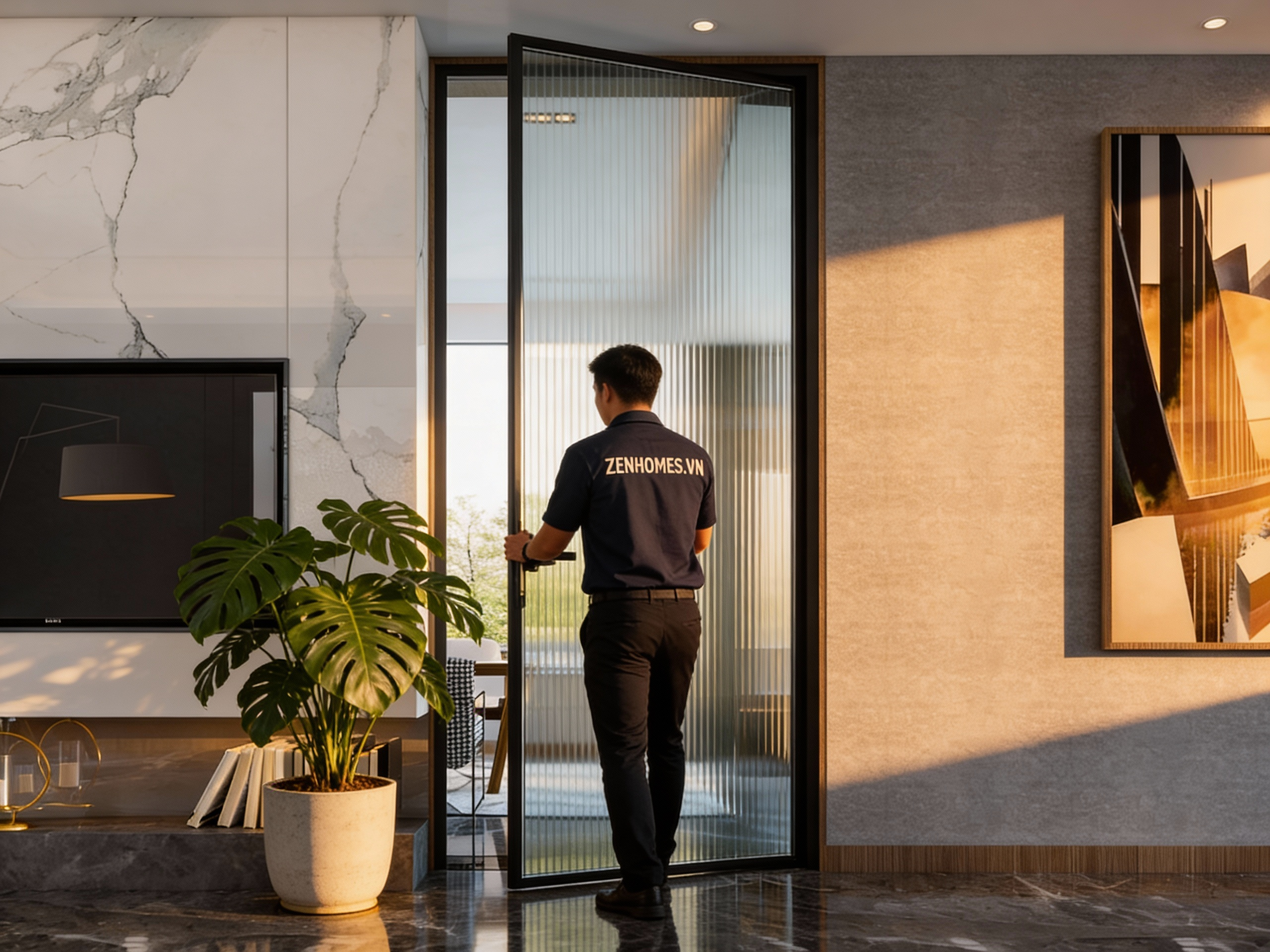 Cửa nhôm slim - Zenhomes