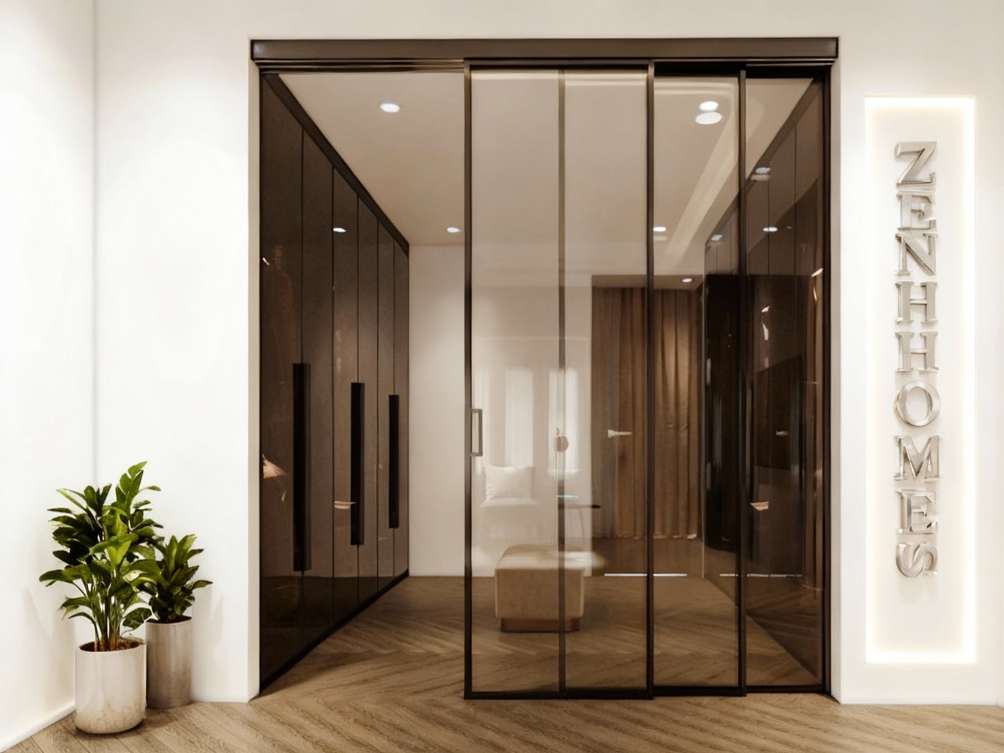 Cửa nhôm slim - Zenhomes