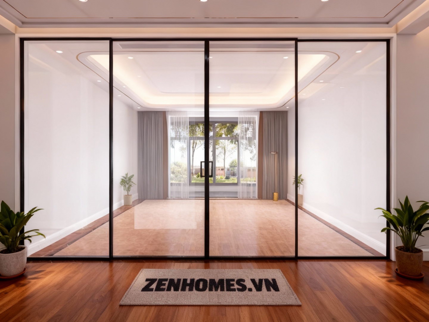 Cửa nhôm slim - Zenhomes