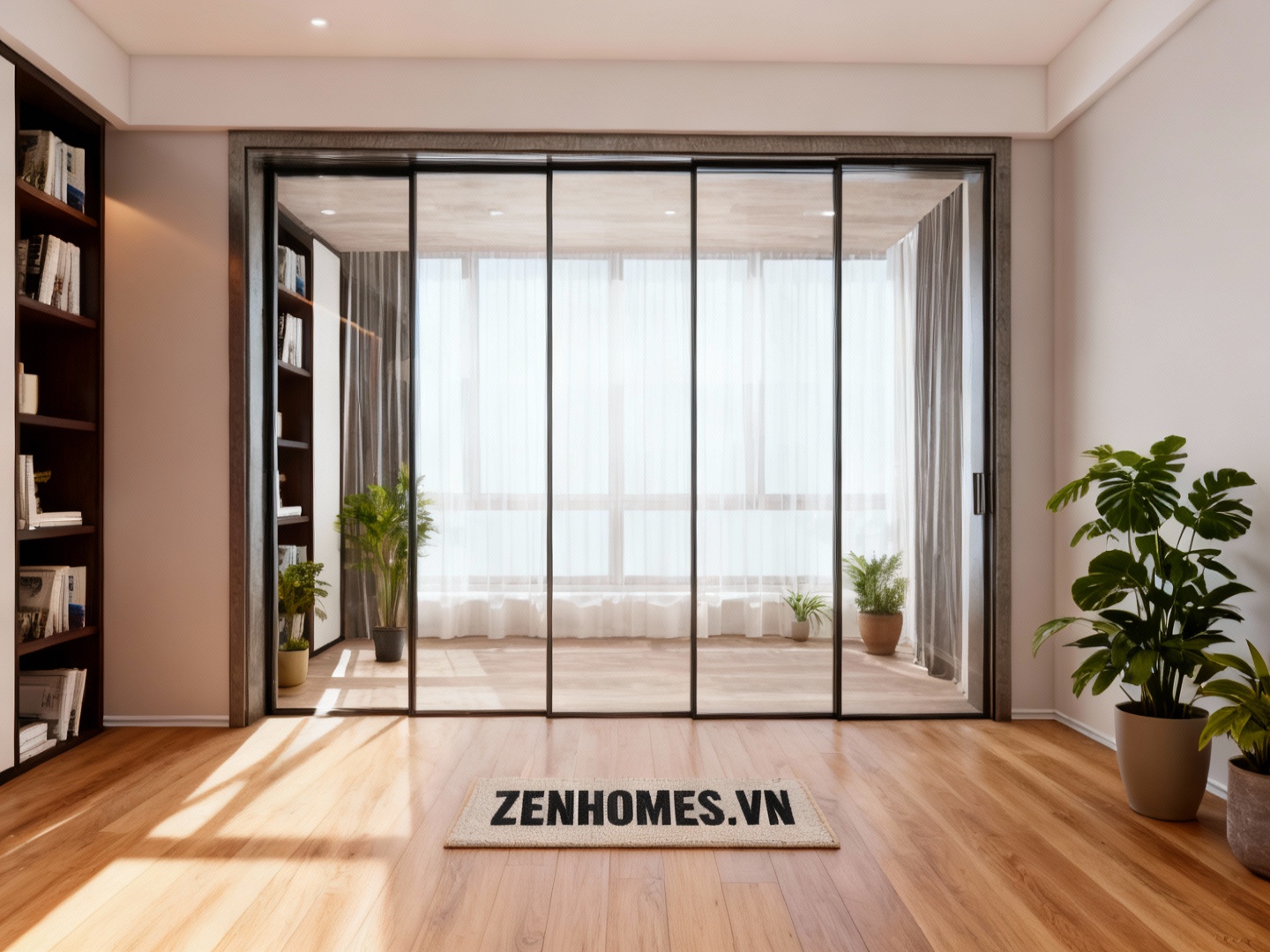 Cửa nhôm slim - Zenhomes