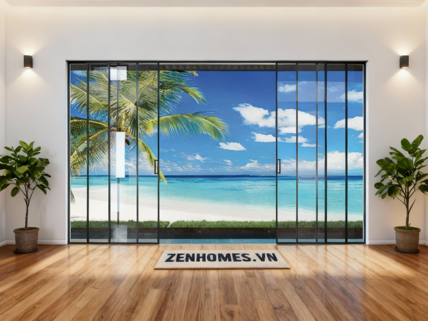 Cửa nhôm slim - Zenhomes