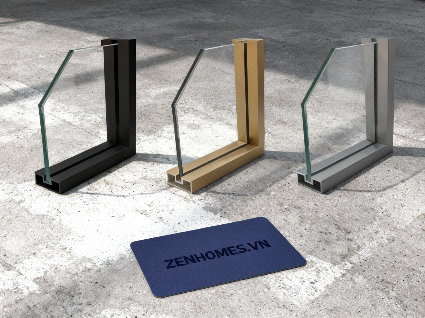 Cửa nhôm slim - Zenhomes