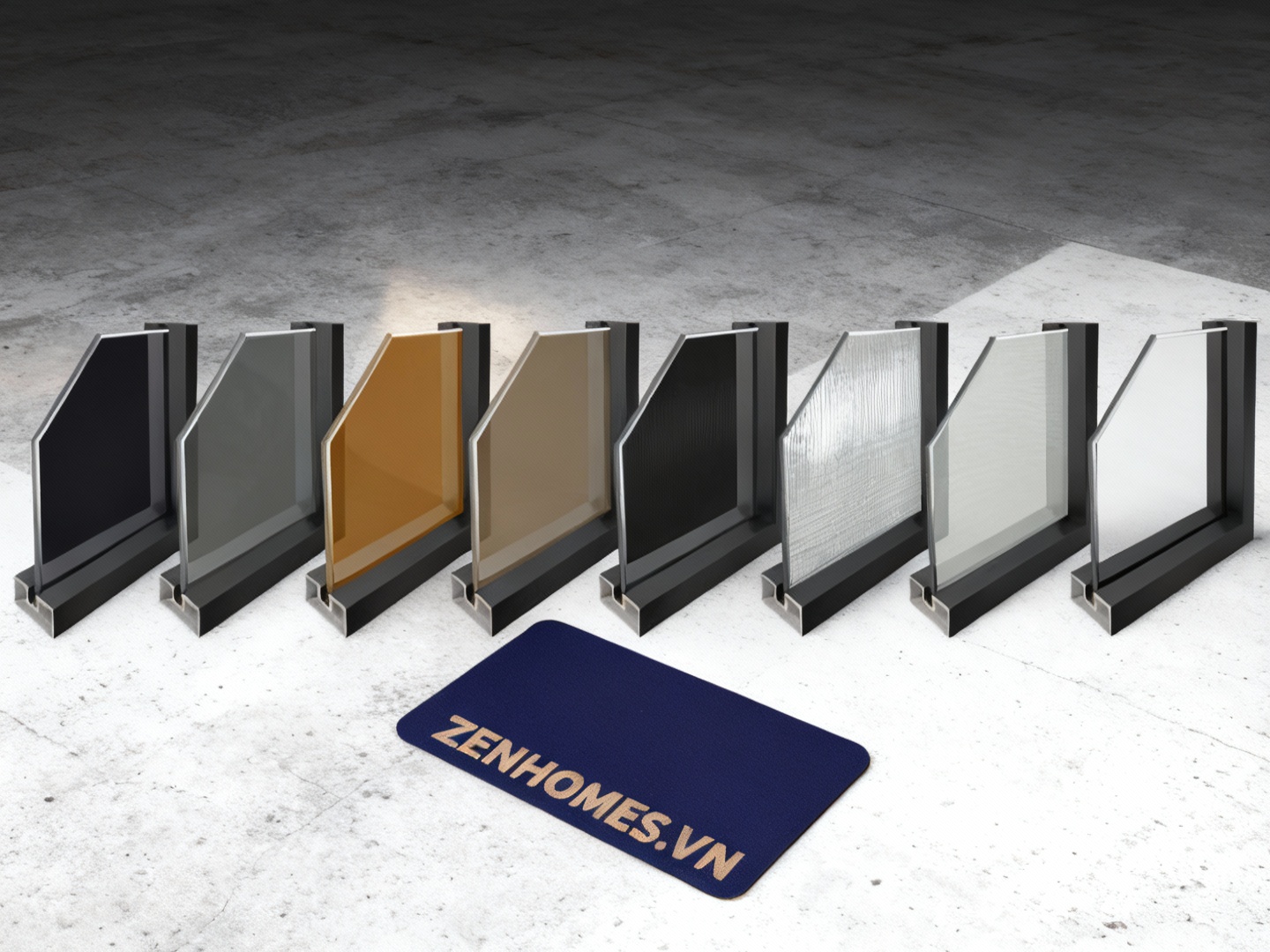 Cửa nhôm slim - Zenhomes
