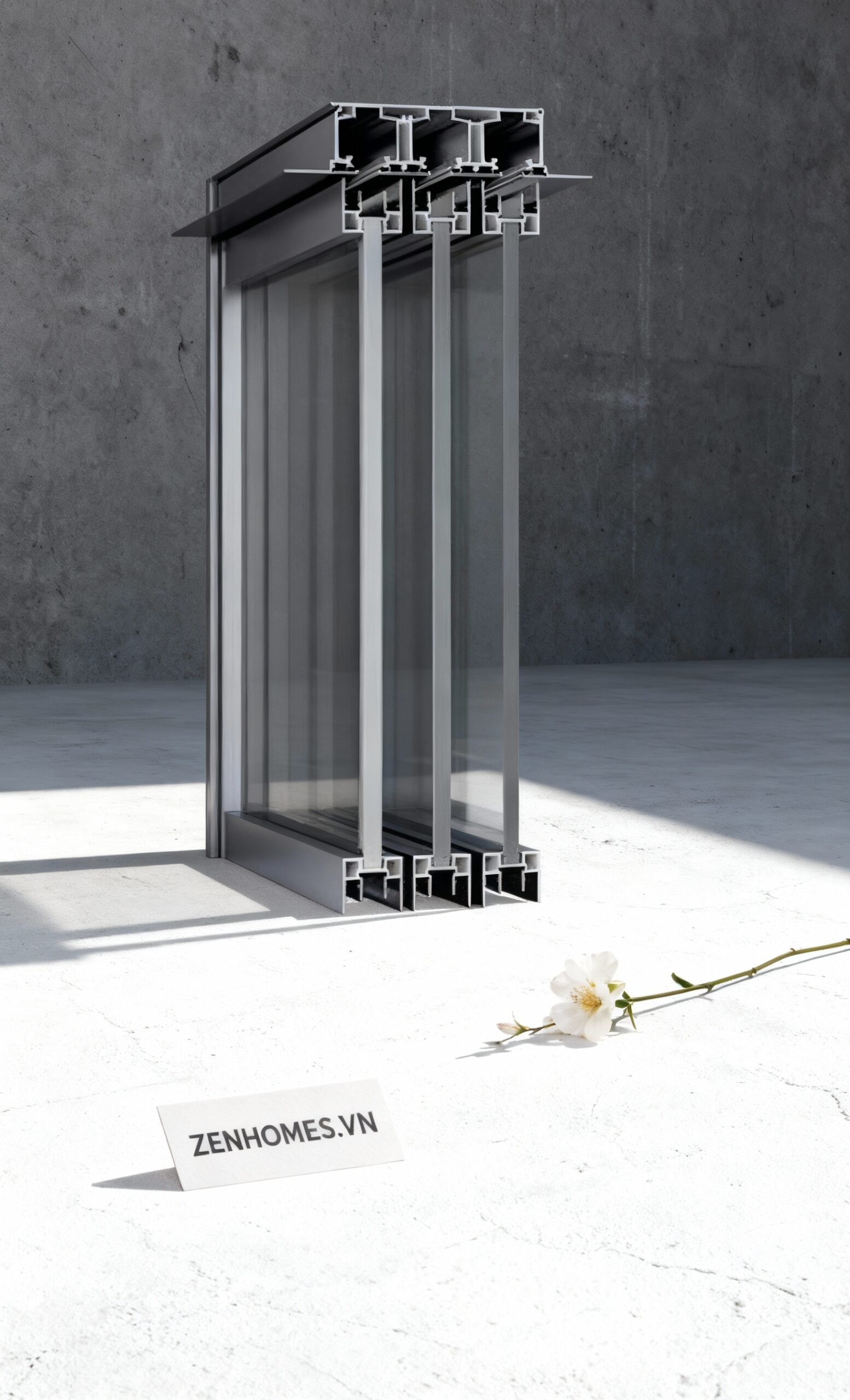 Cửa nhôm slim - Zenhomes