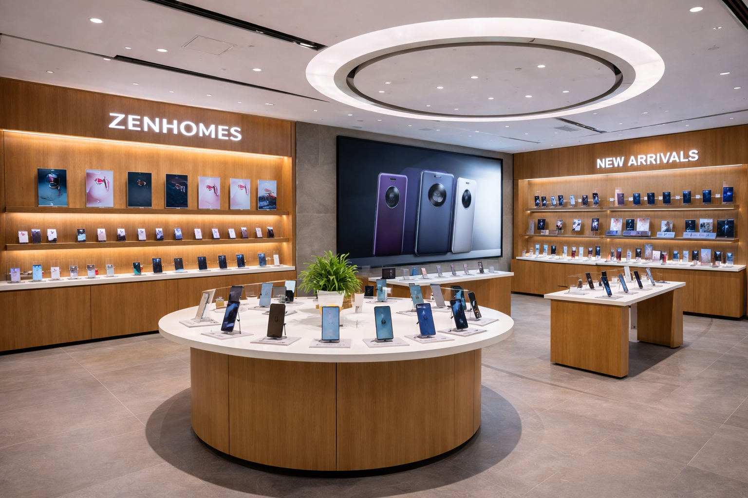 Thiết kế thi công shop trọn gói cùng Zenhomes - Zenhomes