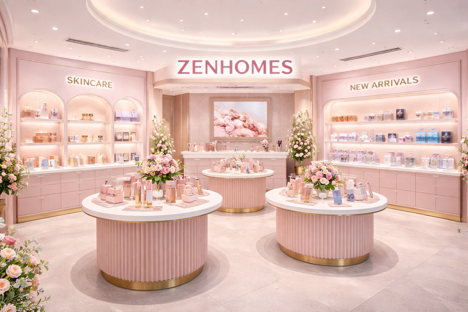 Thiết kế thi công shop trọn gói cùng Zenhomes - Zenhomes