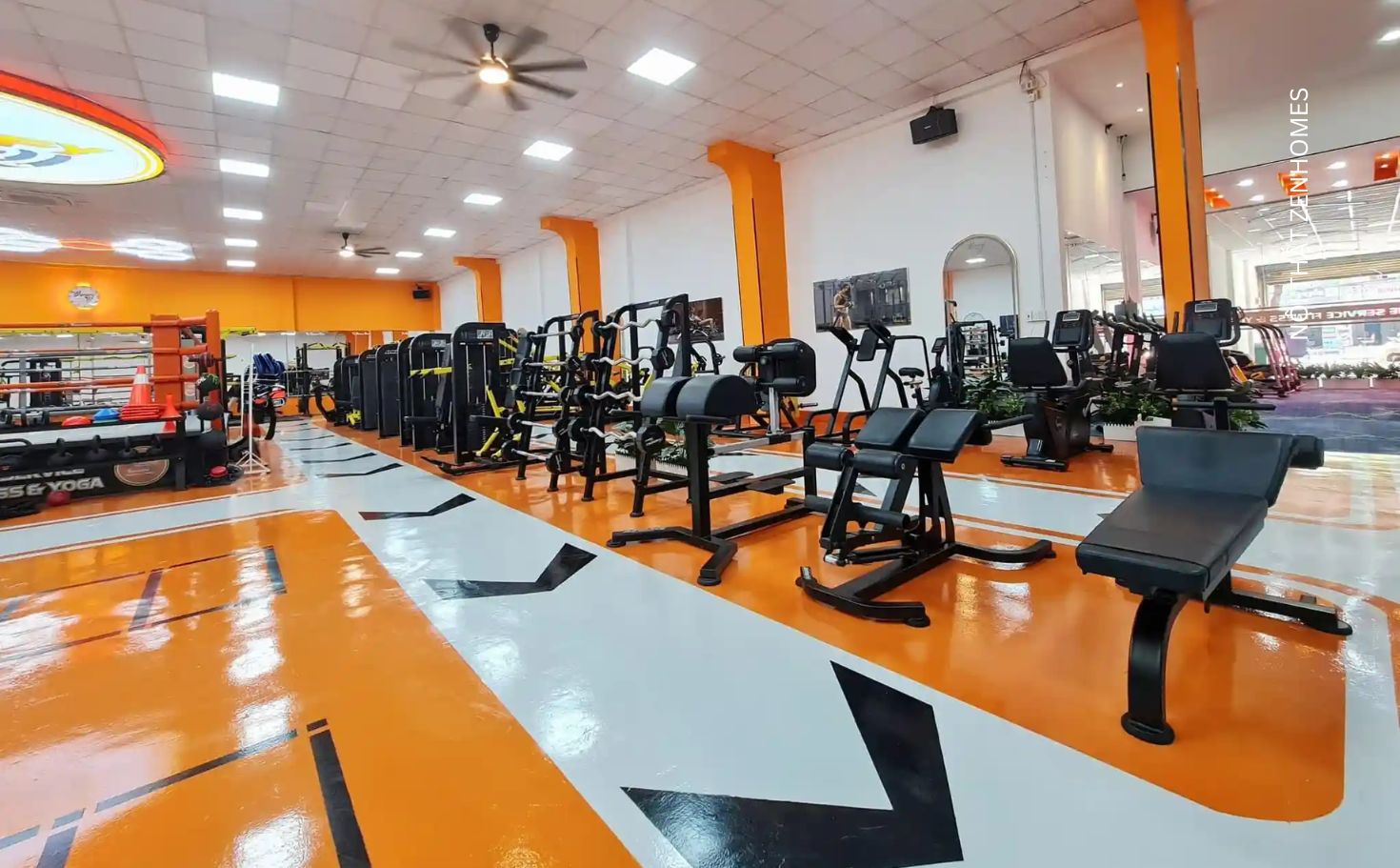 Lắp đặt âm thanh phòng gym