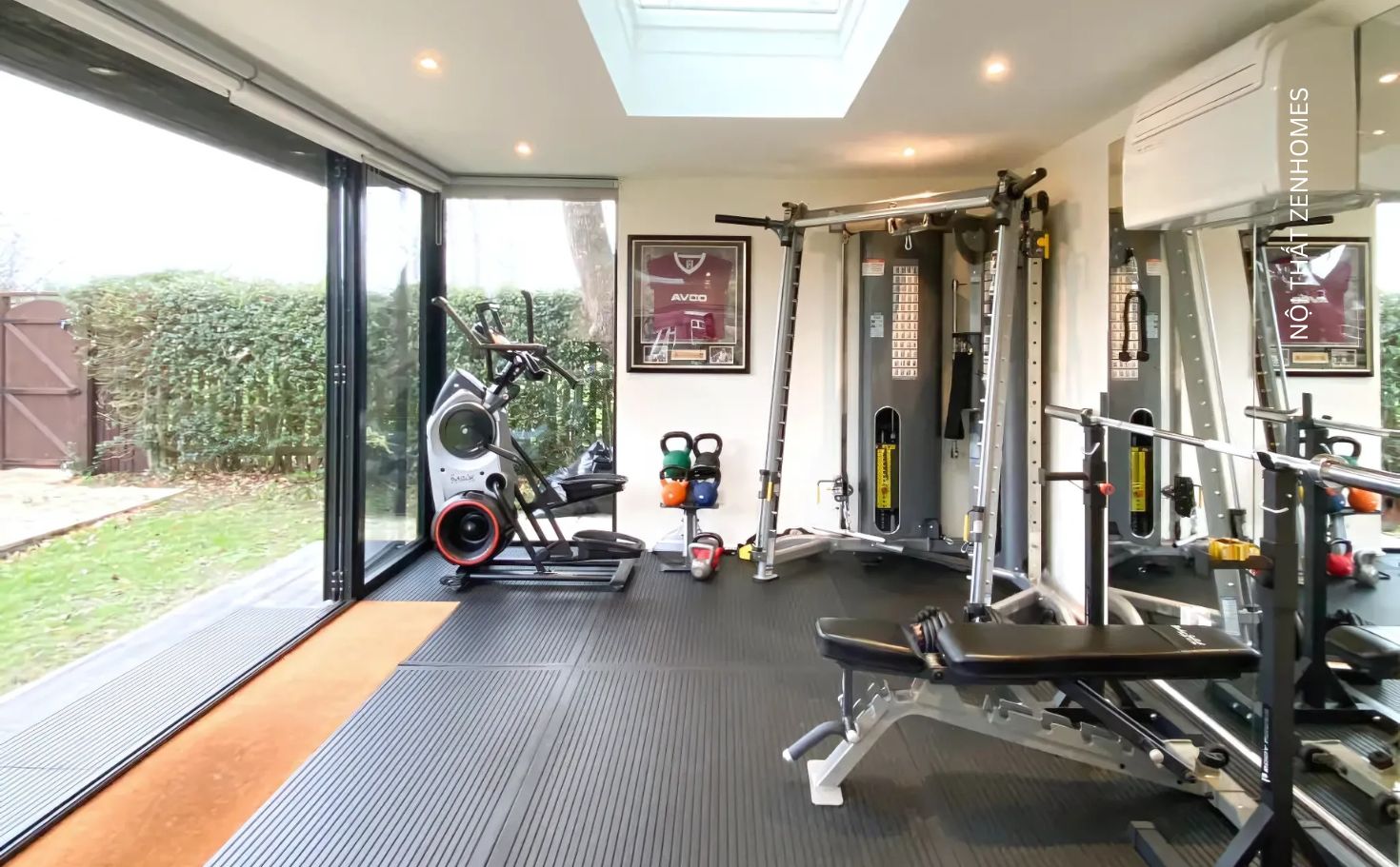 Lắp đặt âm thanh phòng gym