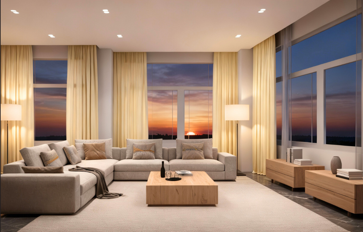 Nội thất biệt thự Gia Hoà phòng khách