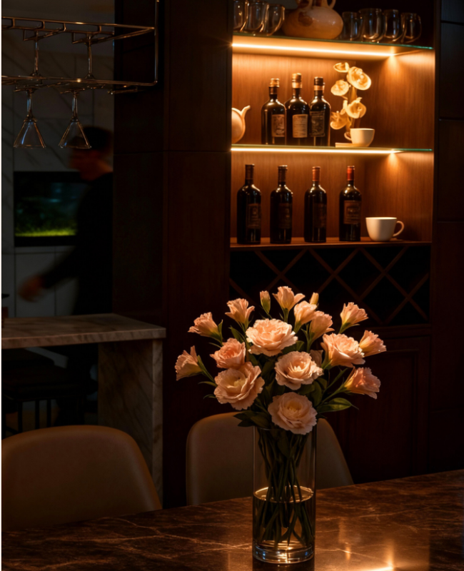 nội thất biệt thự quận 9 phòng bếp