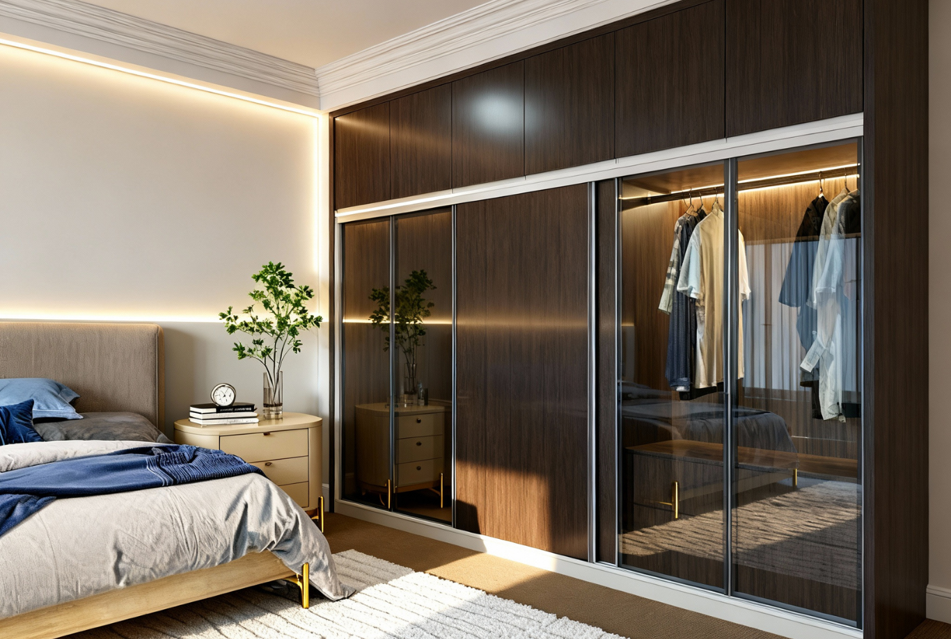 nội thất biệt thự quận 9 phòng ngủ master