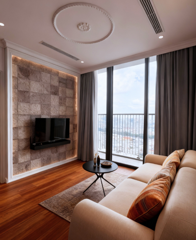 Nội thất căn hộ Eco Green Saigon