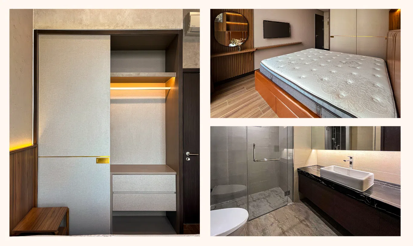 nội thất phòng ngủ căn hộ empire city