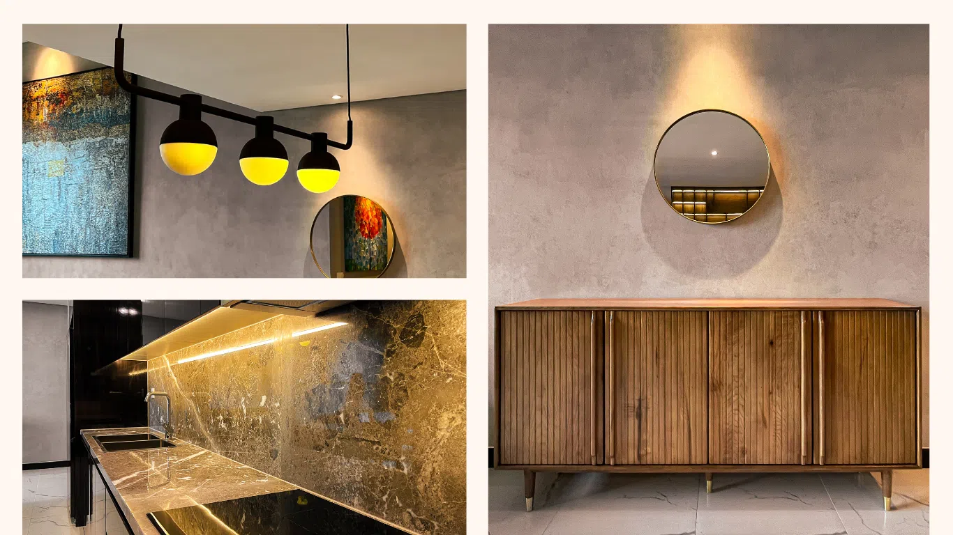 thi công nội thất căn hộ empire city