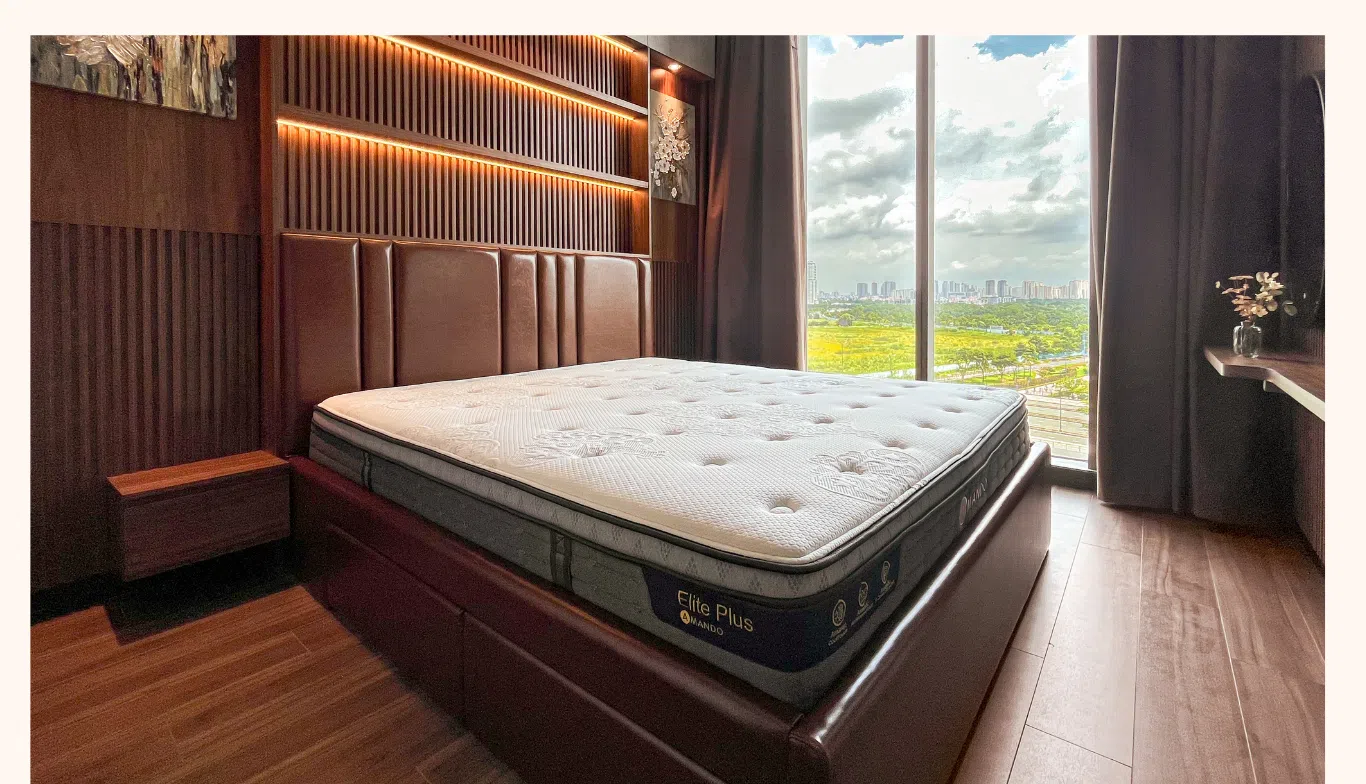 thi công nội thất phòng ngủ master căn hộ empire city