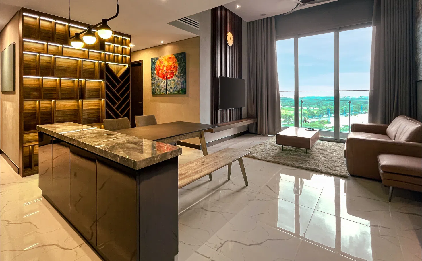 nội thất căn hộ empire city