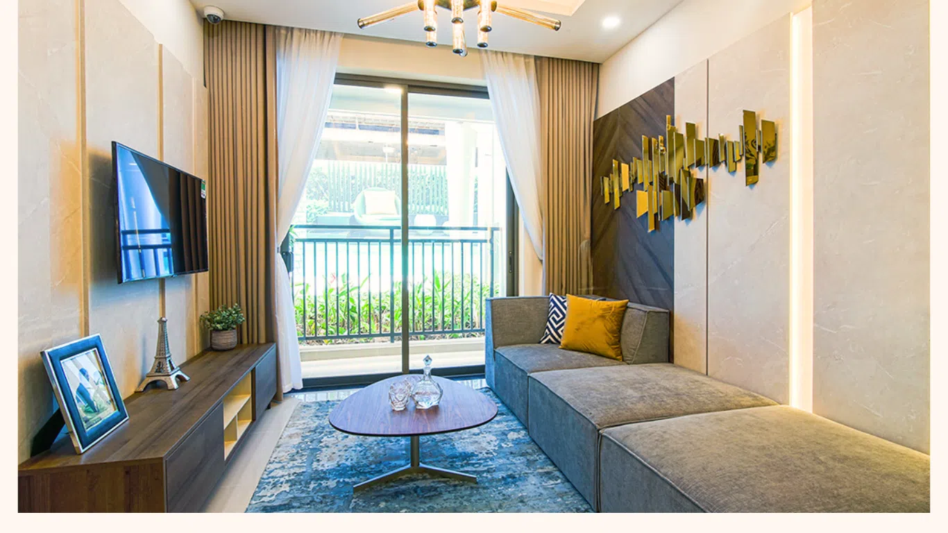 nội thất phòng khách căn hộ mẫu era premium