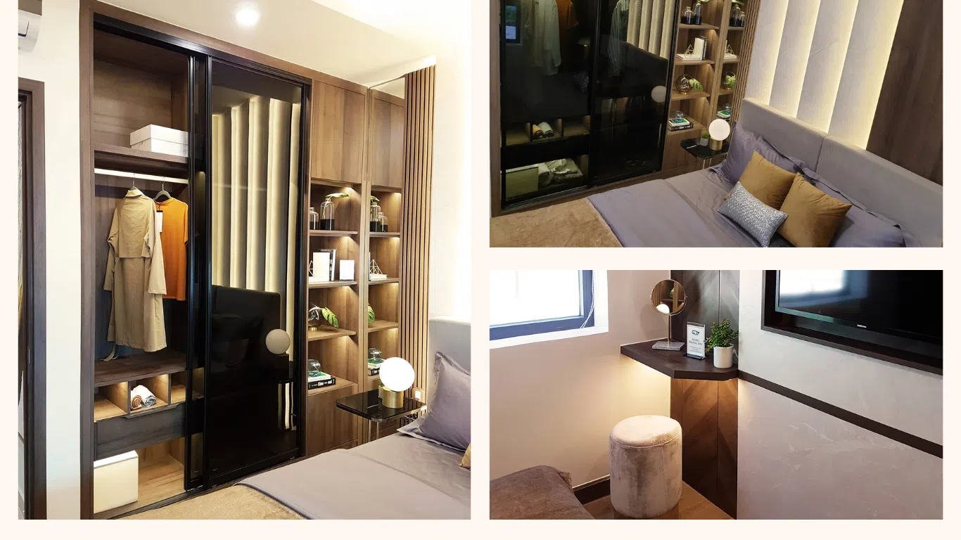 thi công nội thất phòng ngủ căn hộ mẫu era premium