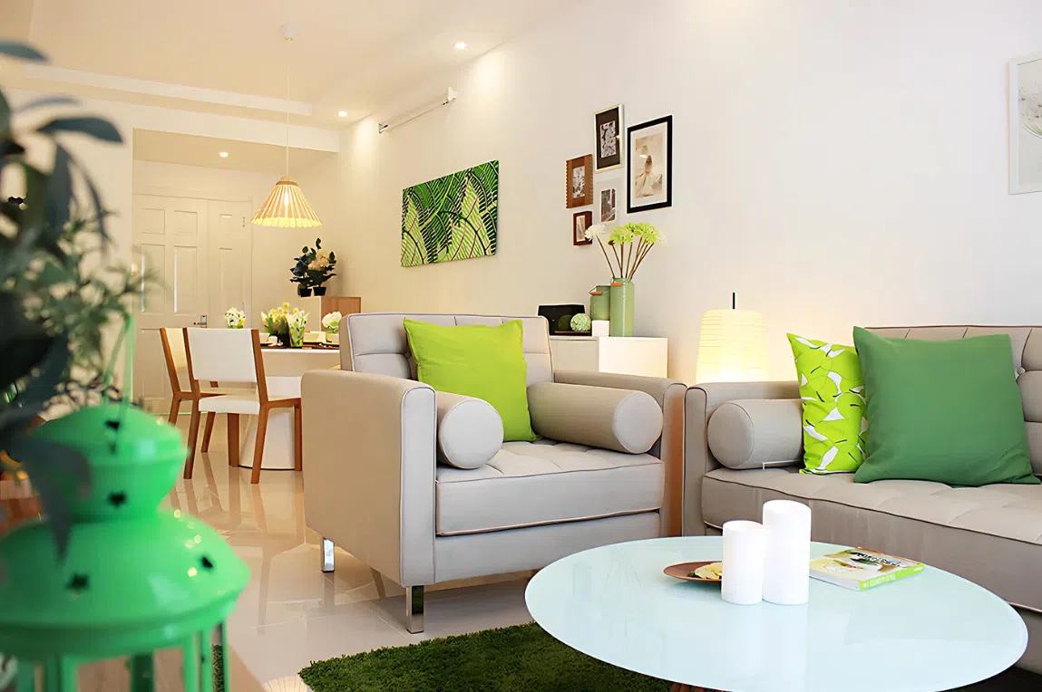 thiết kế nội thất căn hộ mẫu Melody Residences Tân Phú