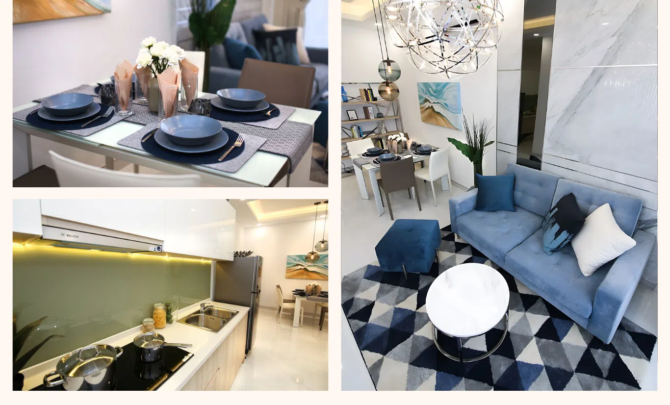 Thi công nội thất căn hộ mẫu Riverside Complex