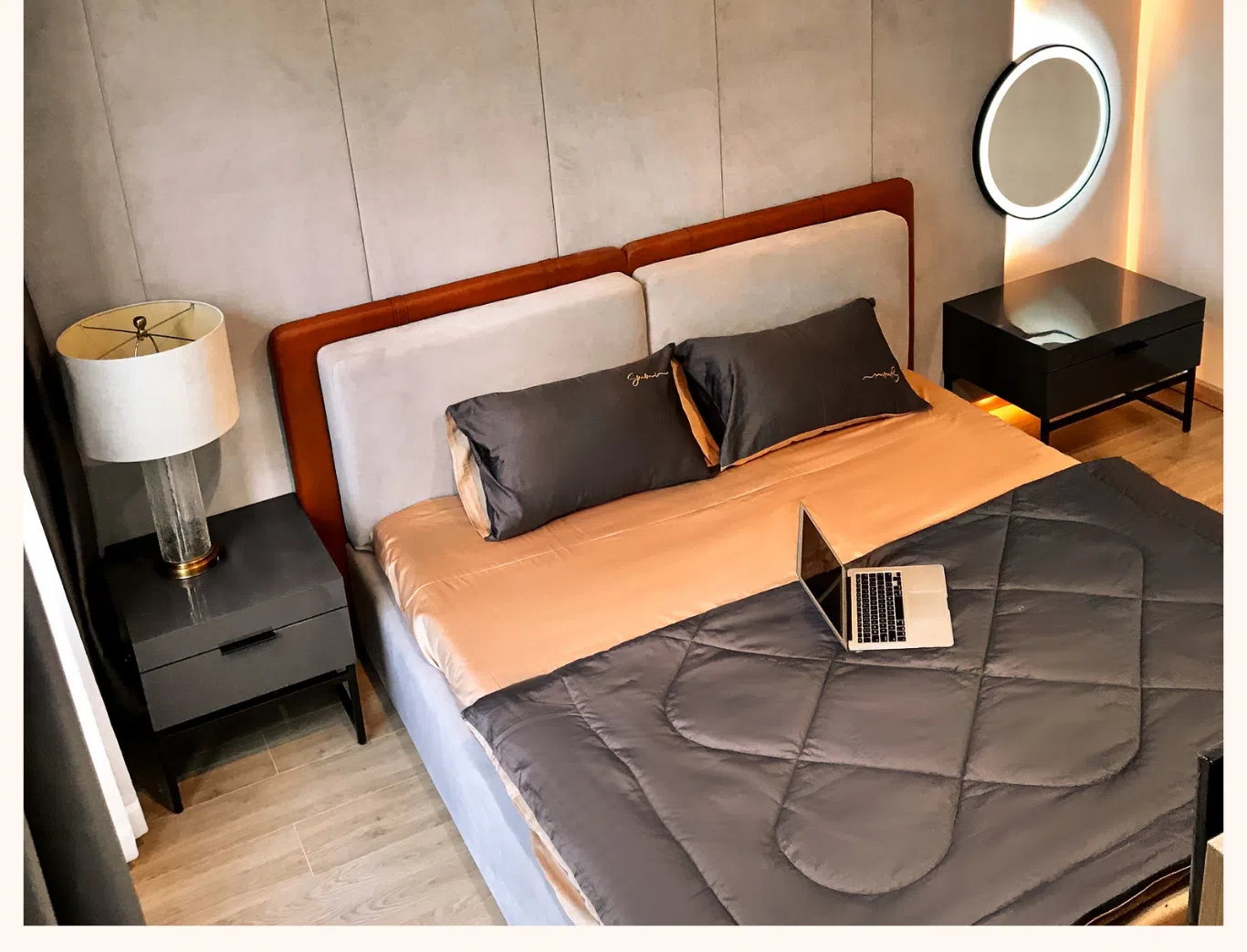 nội thất phòng ngủ chung cư celadon city