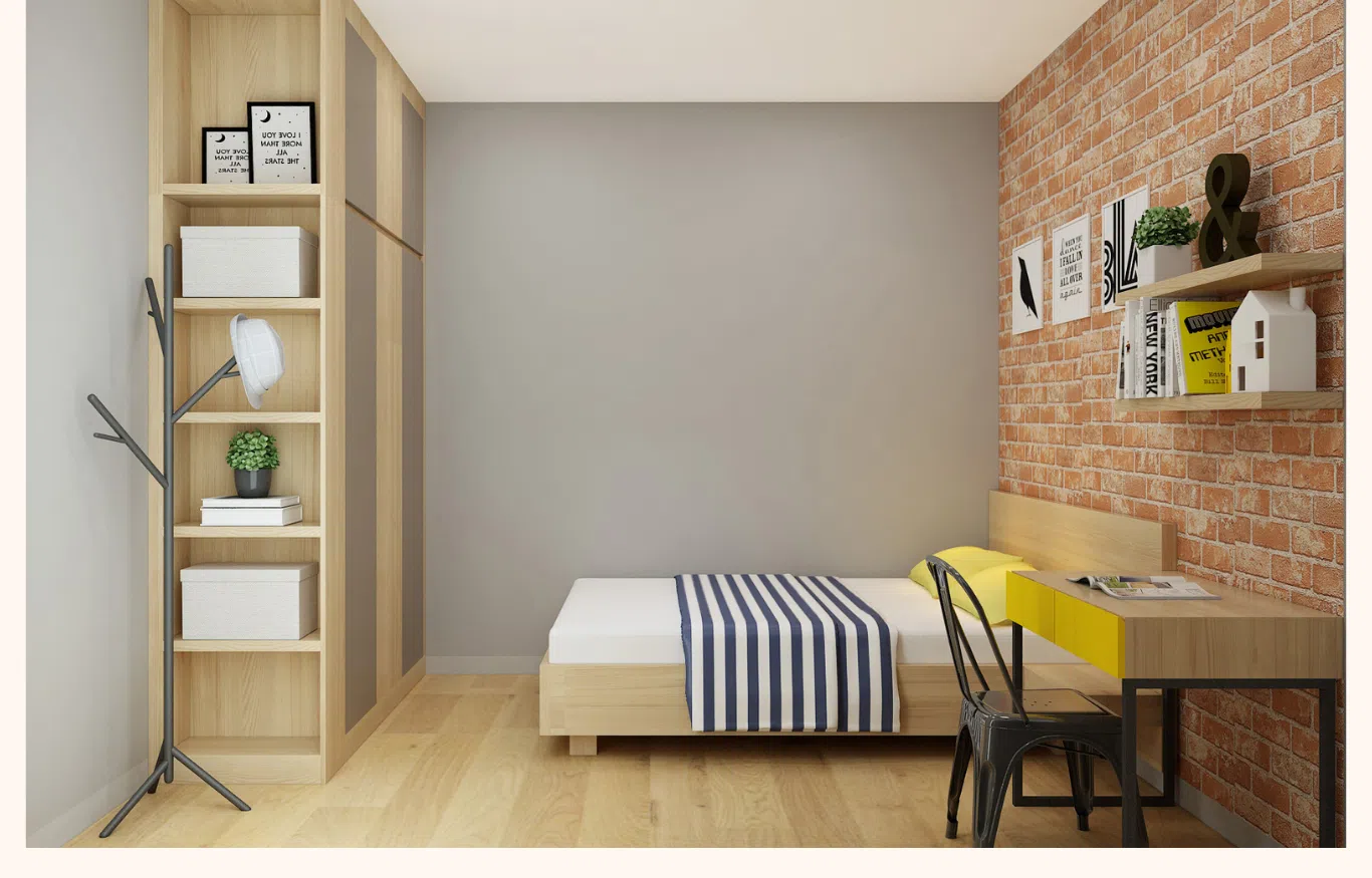 nội thất phòng ngủ master chung cư Oriental Plaza