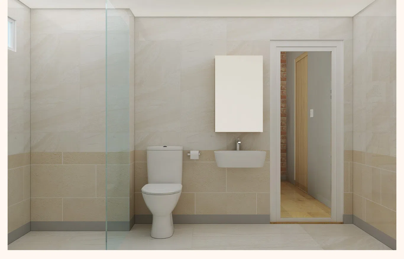 nội thất phòng vệ sinh chung cư Oriental Plaza