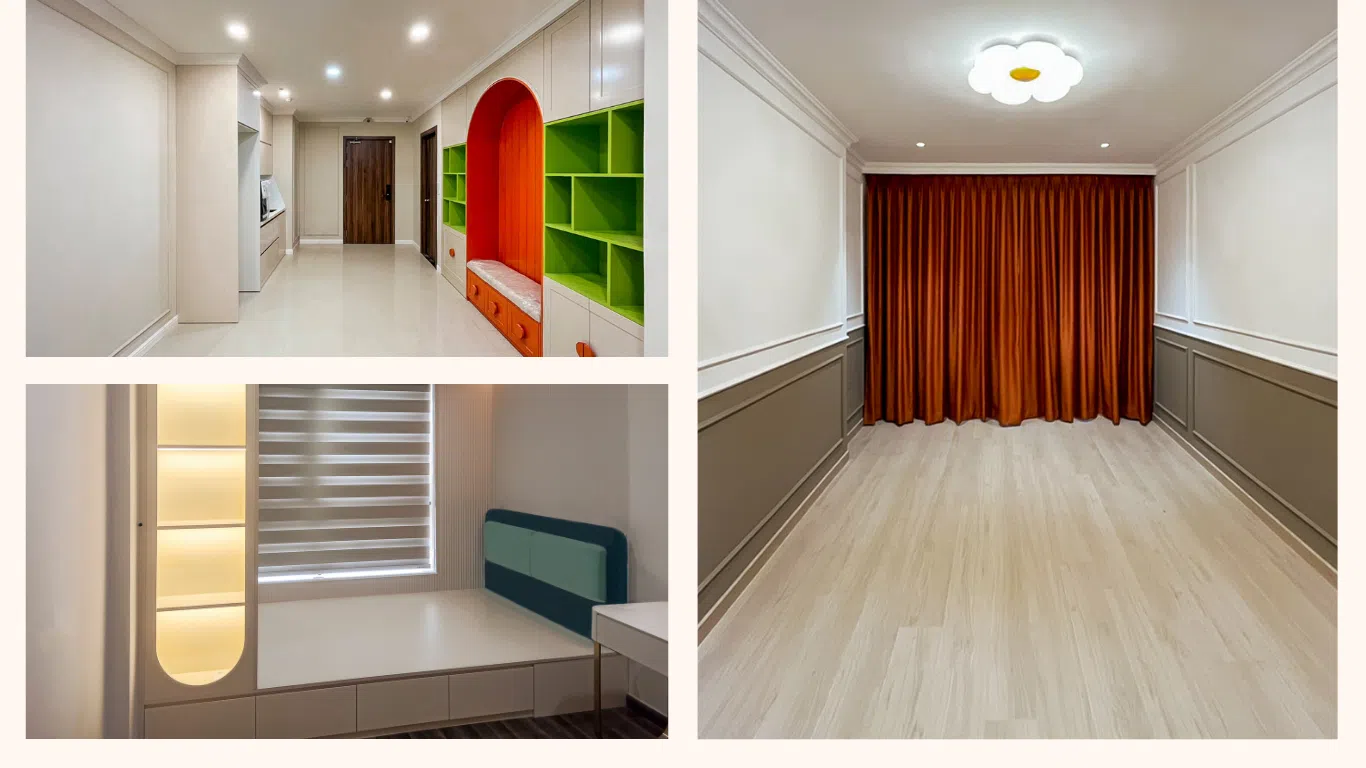 Thi công nội thất trọn gói chung cư Hado Centrosa