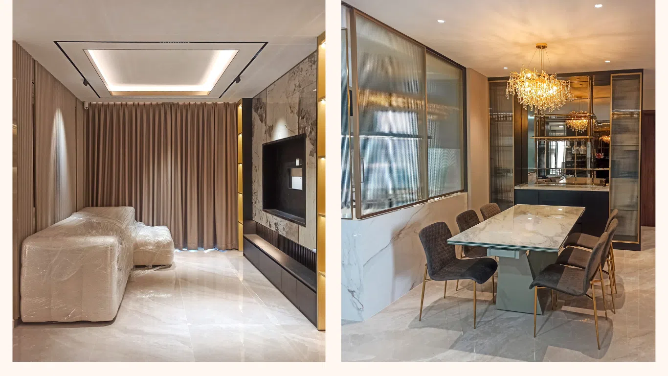 Thi công nội thất trọn gói chung cư Hado Centrosa